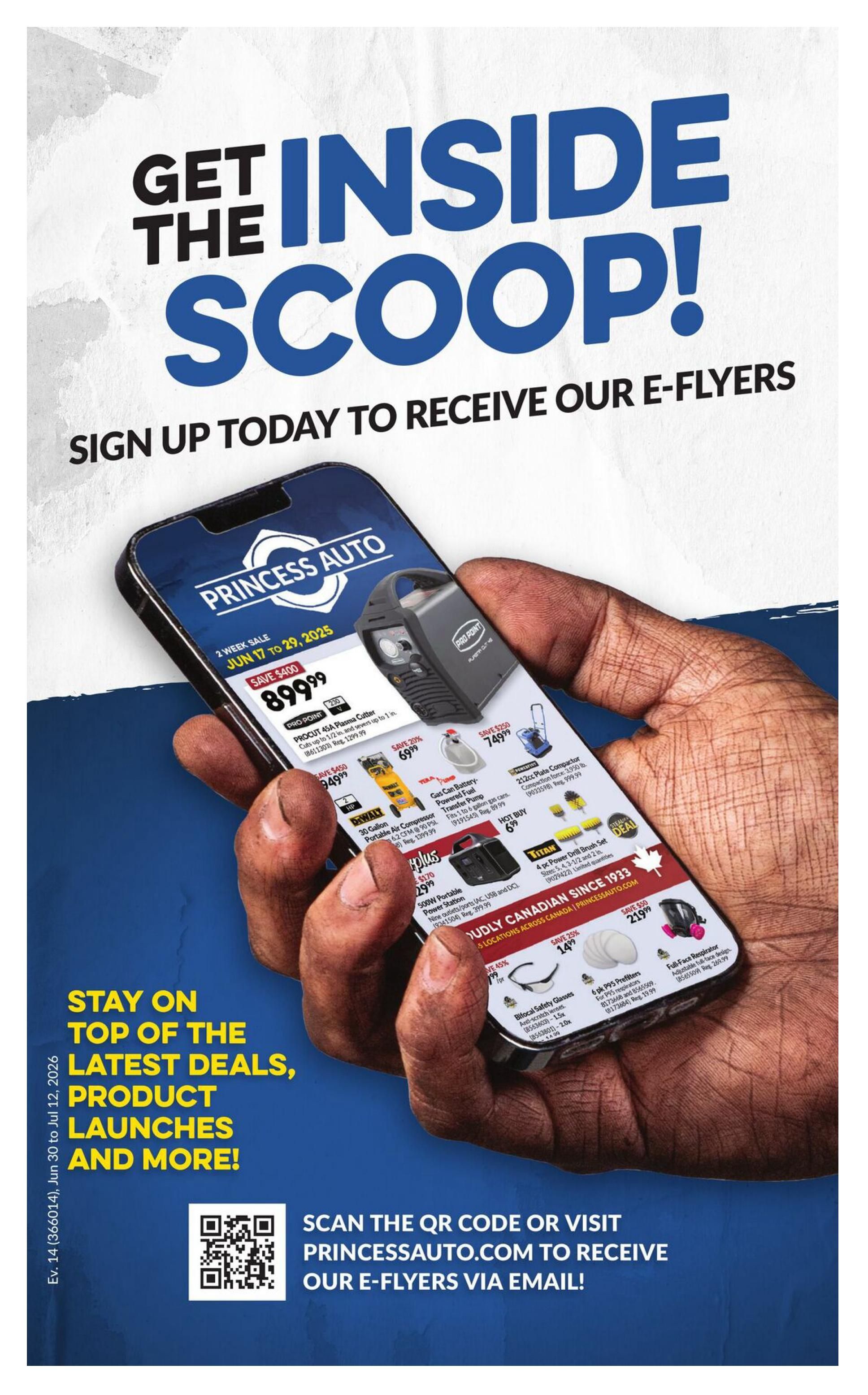 Princess Auto Flyer June 30 to July 12