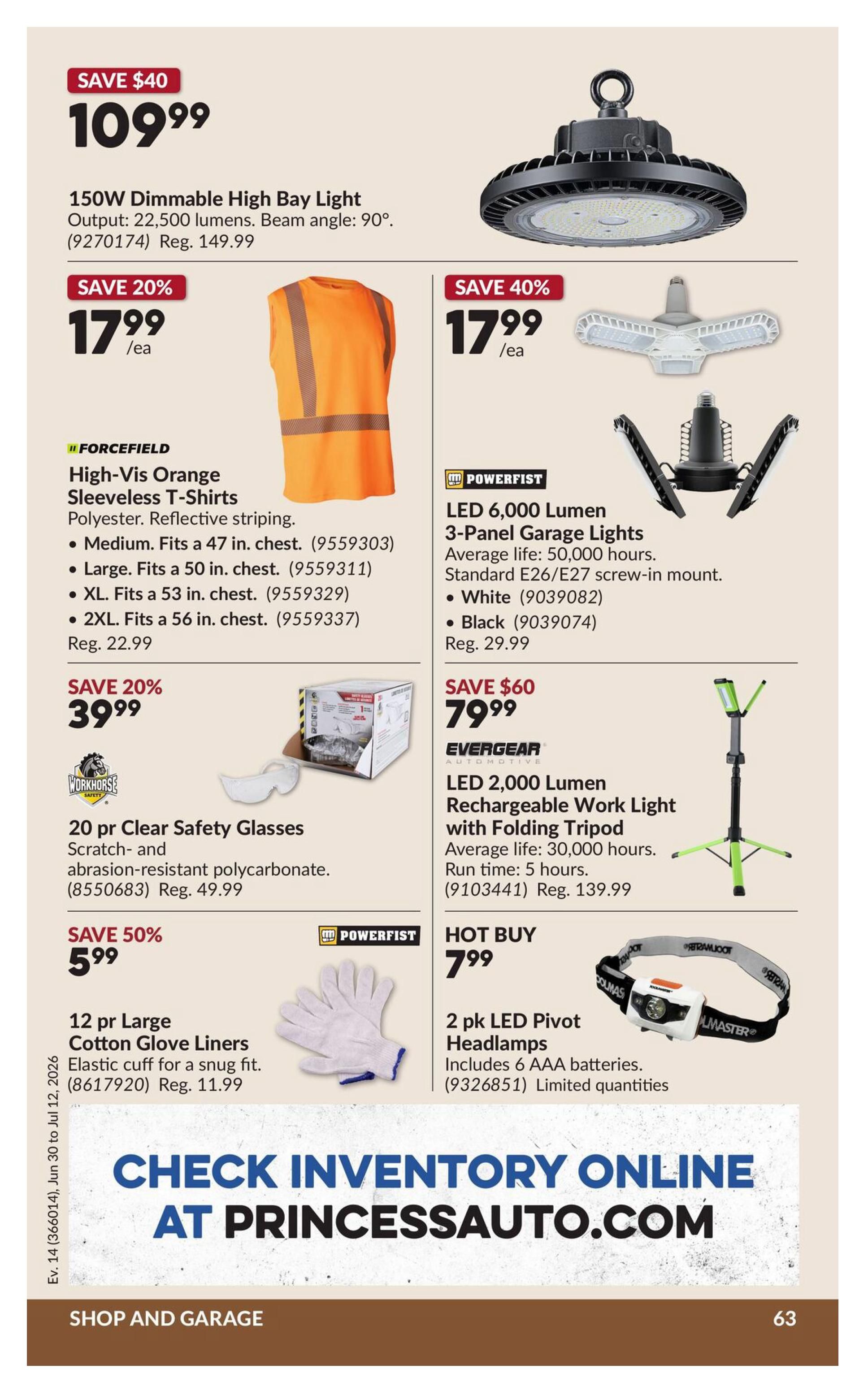 Princess Auto Flyer June 30 to July 12