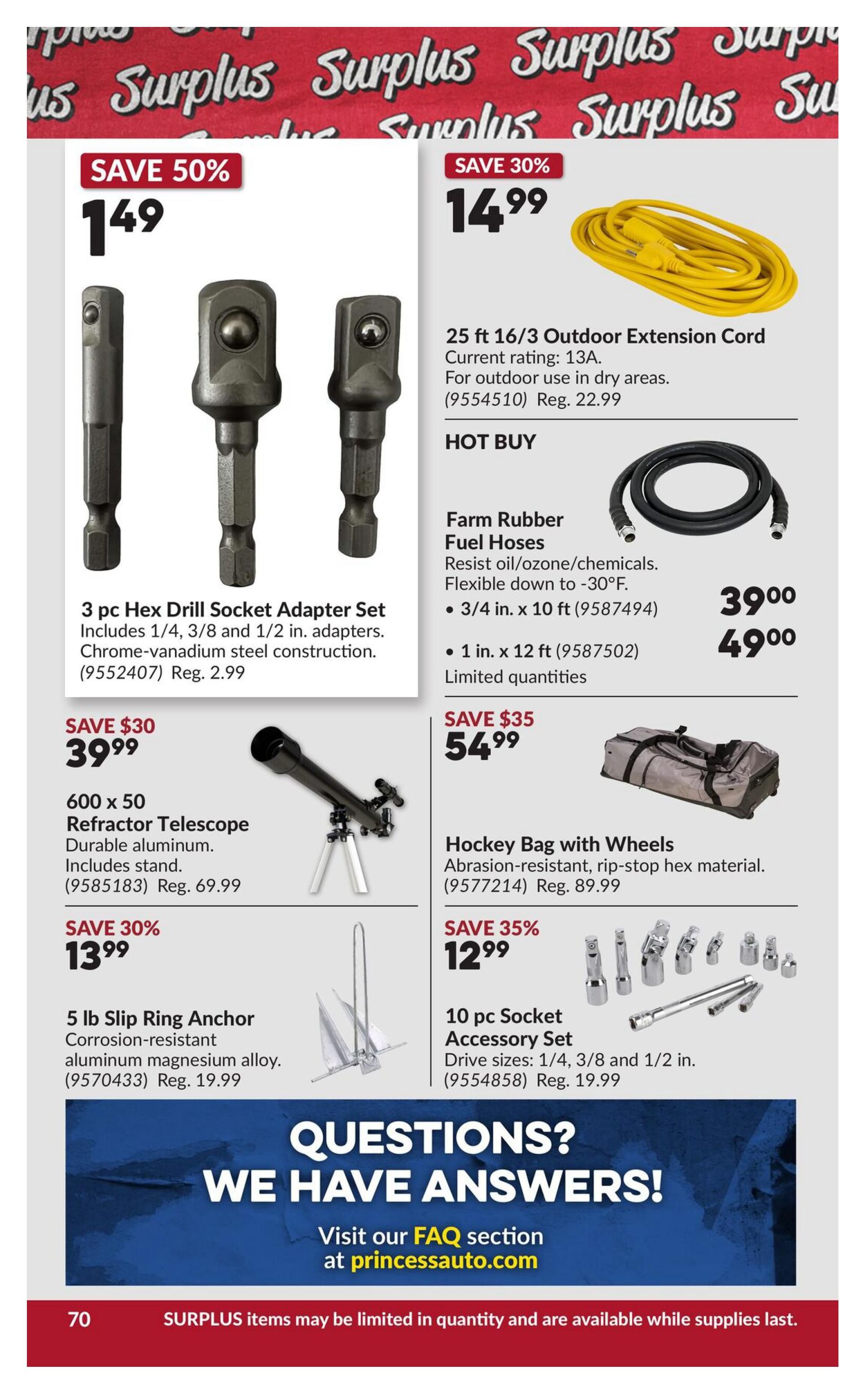 Princess Auto Flyer June 30 to July 12