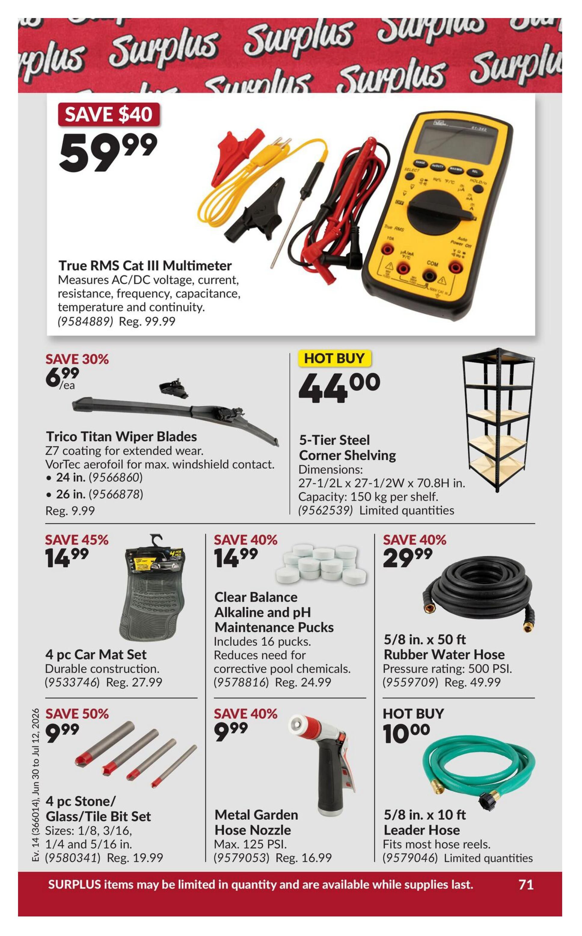 Princess Auto Flyer June 30 to July 12