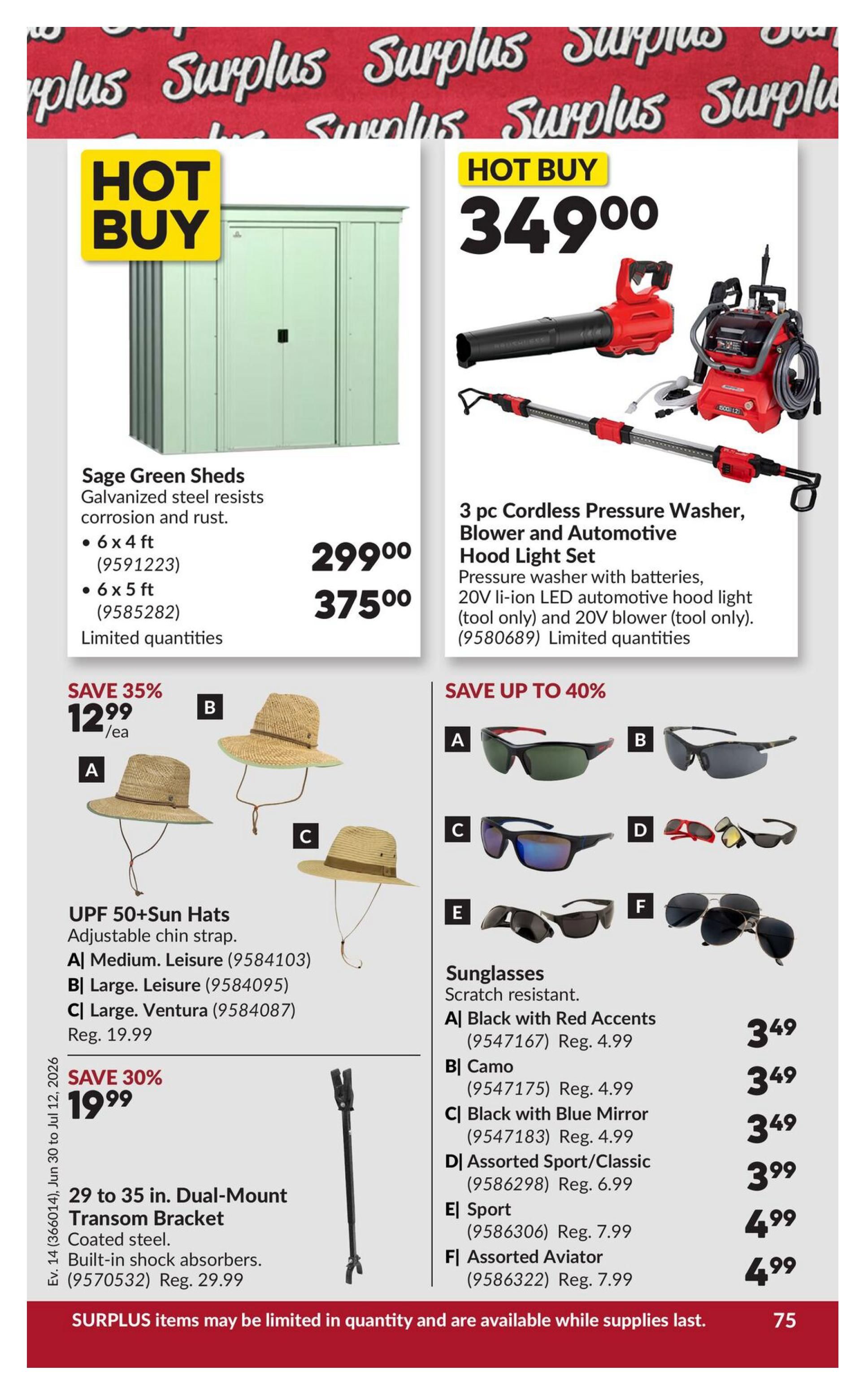 Princess Auto Flyer June 30 to July 12