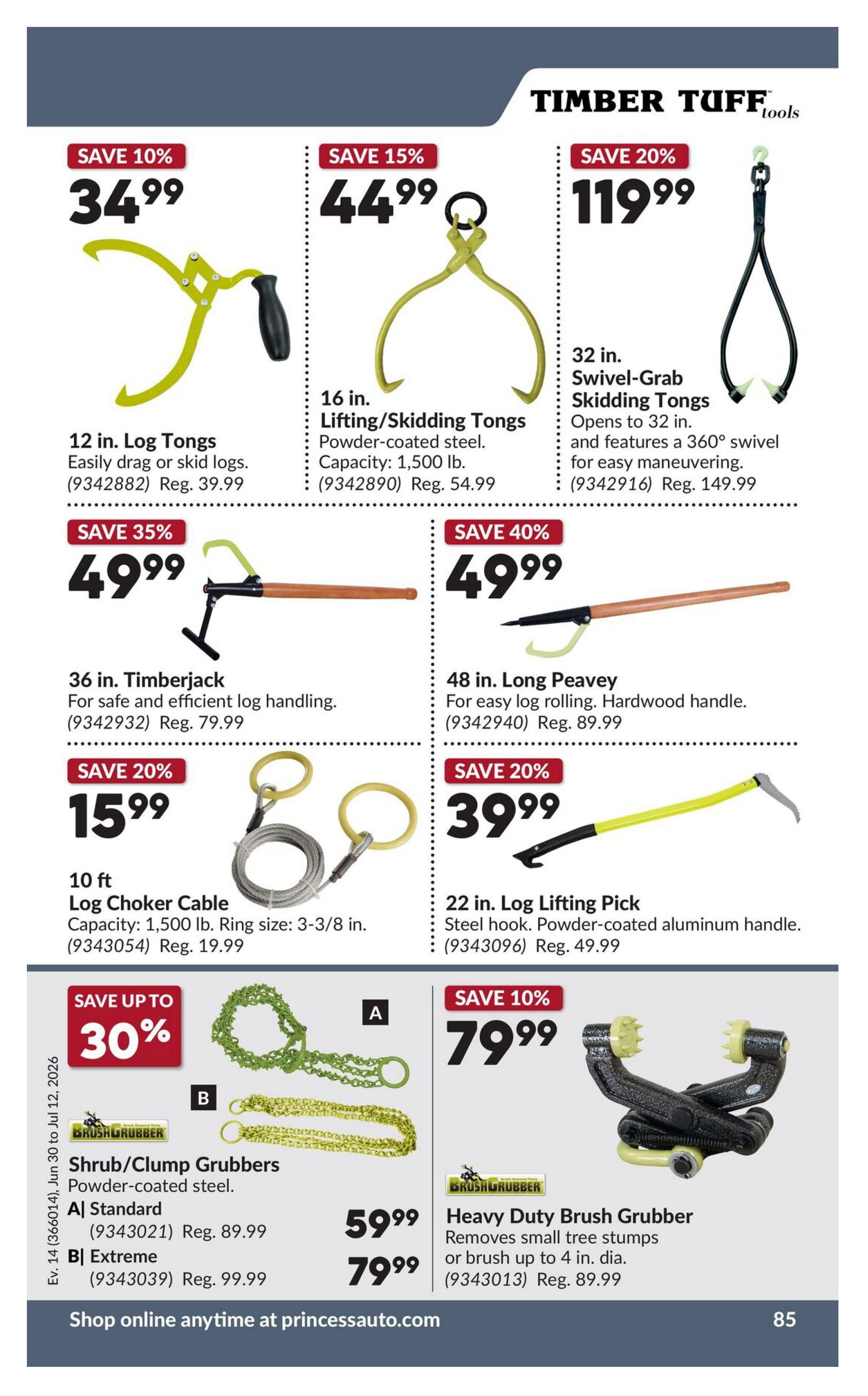 Princess Auto Flyer June 30 to July 12