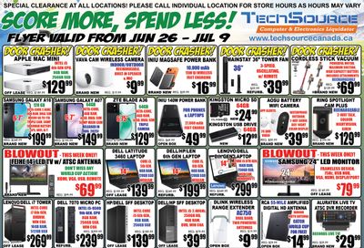TechSource Flyer June 26 to July 9