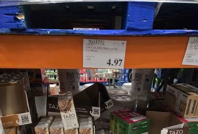 Costco: Tazo Chocolate Chai Latte 3 x 946 ml $4.97 Willingdon Costco