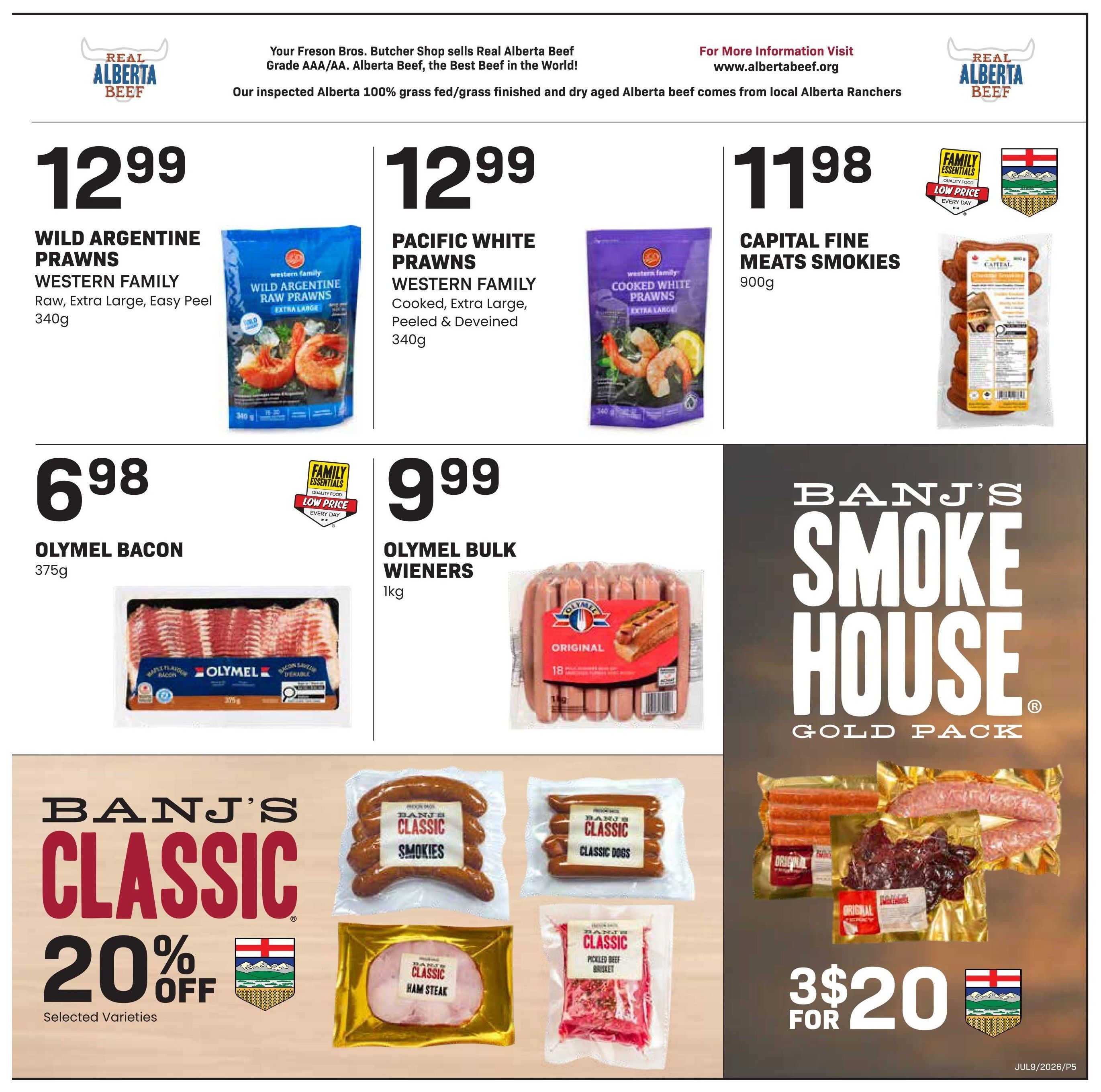 Freson Bros. Flyer July 3 to 9