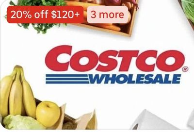 Costco Save 20% (up to $40) when you order $120 or more at Costco BIG YMMV