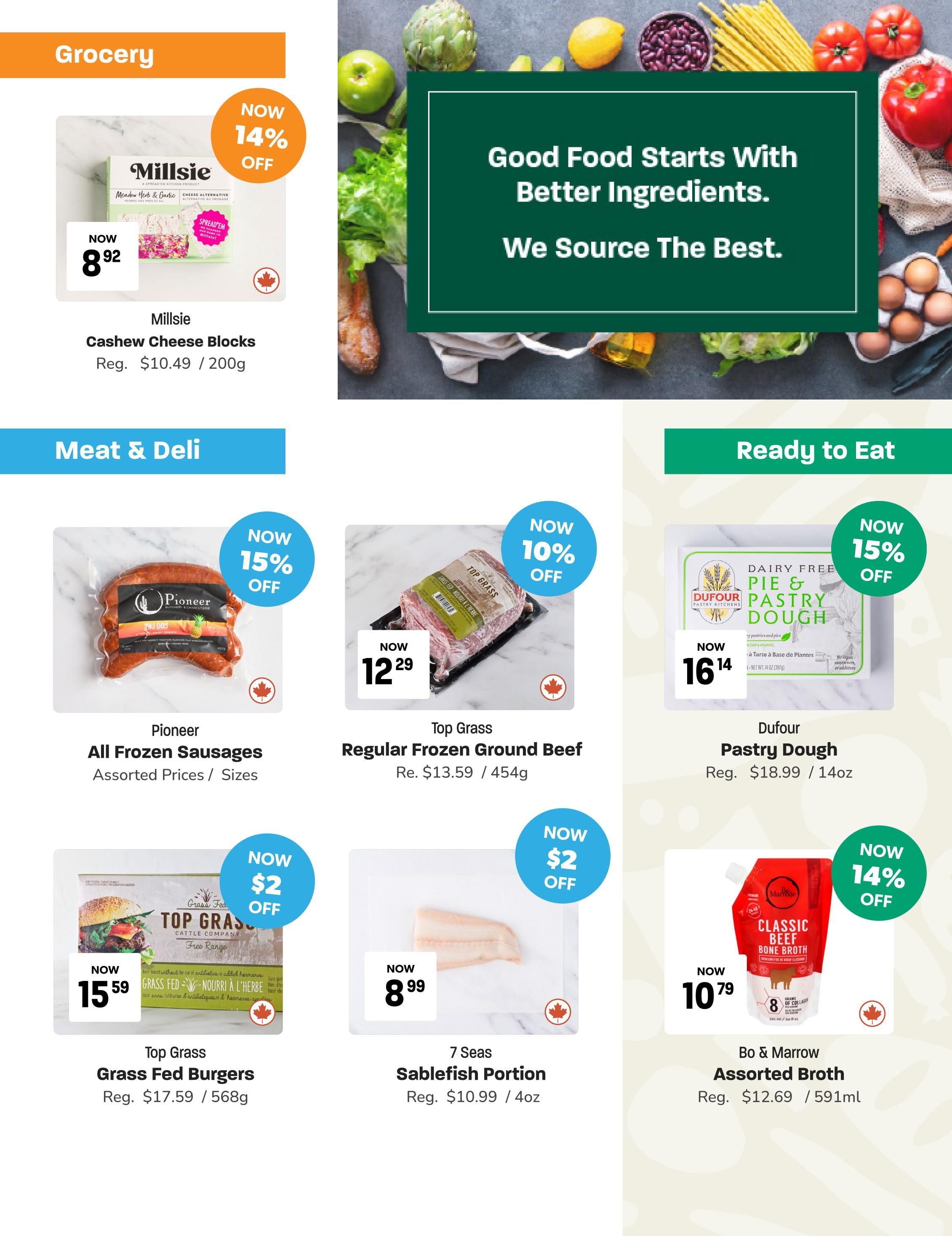 Blush Lane Organic Market Flyer June 28 to July 4