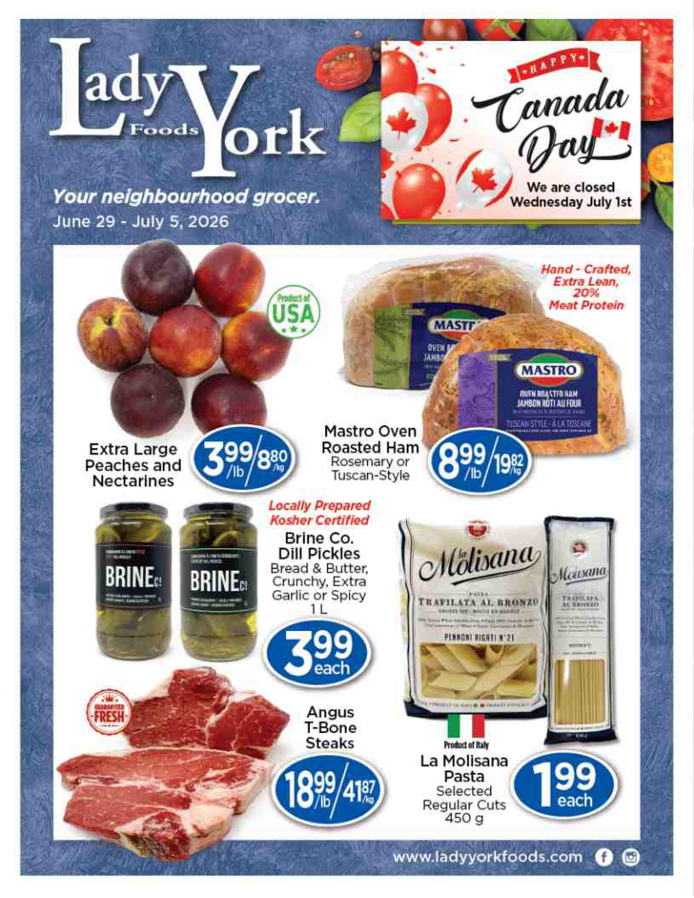 Lady York Foods Flyer June 29 to July 5