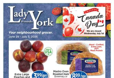 Lady York Foods Flyer June 29 to July 5