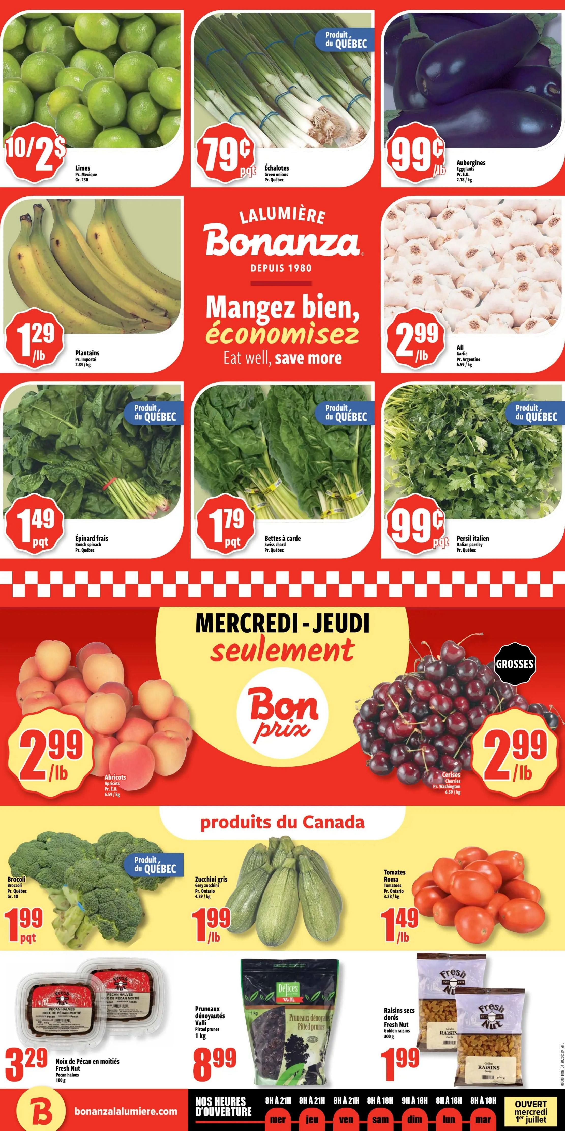 Bonanza Flyer July 1 to 7