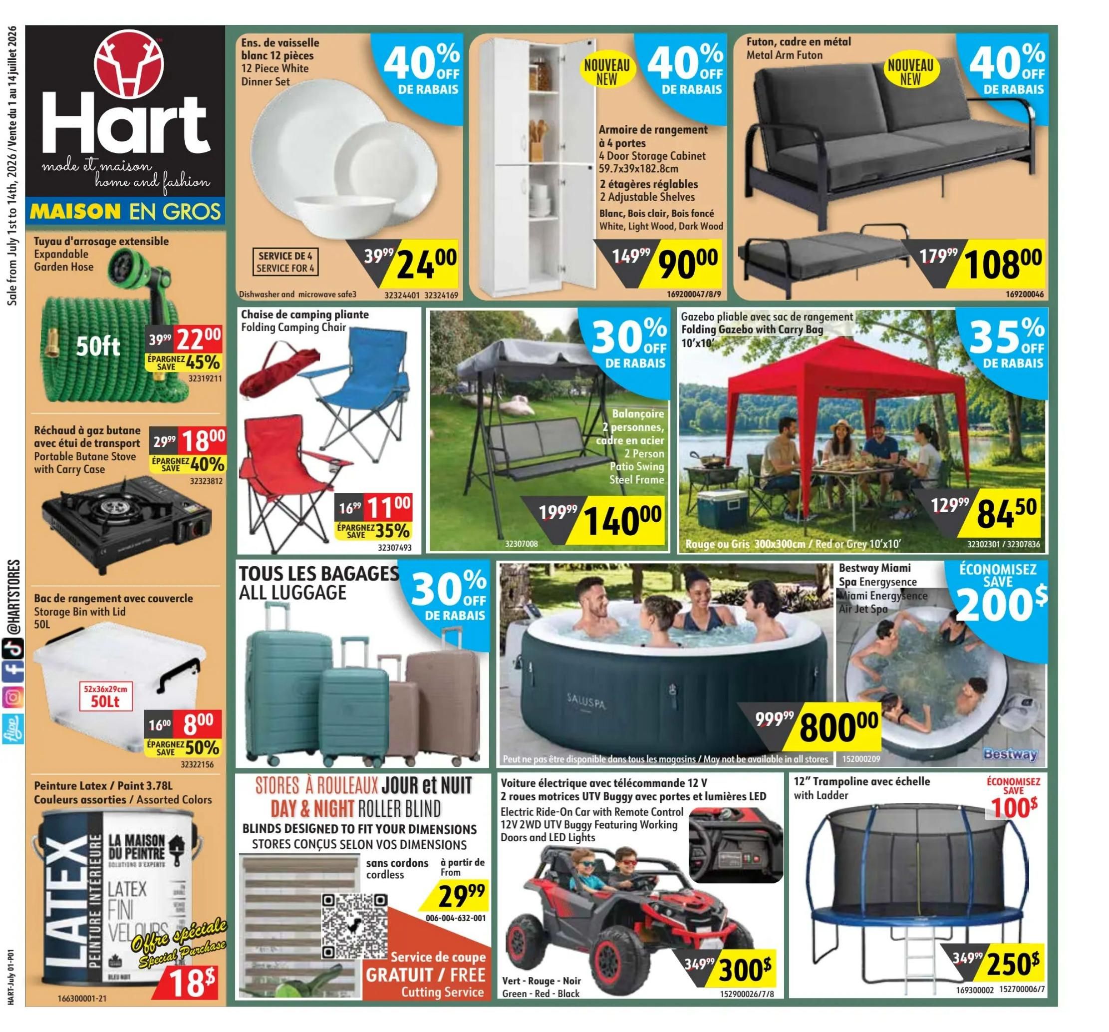 Hart Stores Flyer July 1 to 14