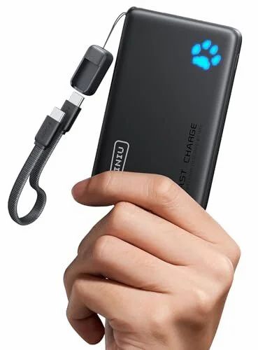 Amazon.ca: INIU 45W Power Bank 10000mAh Slim Fast Charging Portable Charger $16.33