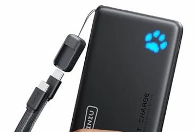 Amazon.ca: INIU 45W Power Bank 10000mAh Slim Fast Charging Portable Charger $16.33