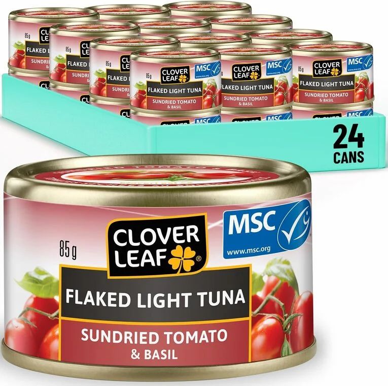 Amazon.ca: Clover Leaf Spicy Thai Chili Flavoured Tuna and Sundried Tomato & Basil, 24 Count 19.49 S&S