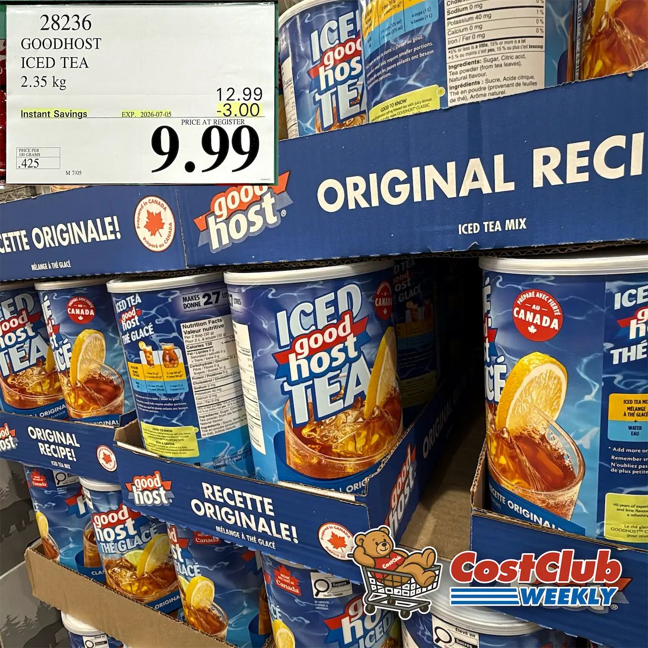 Costco Canada West (BC, AB, SK, MB) | Weekly Price Drop Report | Jun 29 - Jul 5 | 356 pics | 2026 Week #27