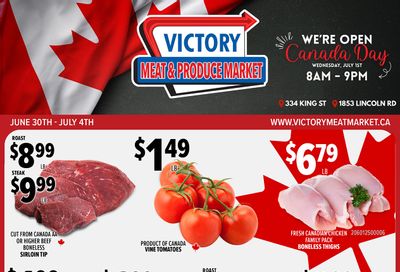 Victory Meat Market Flyer June 30 to July 4