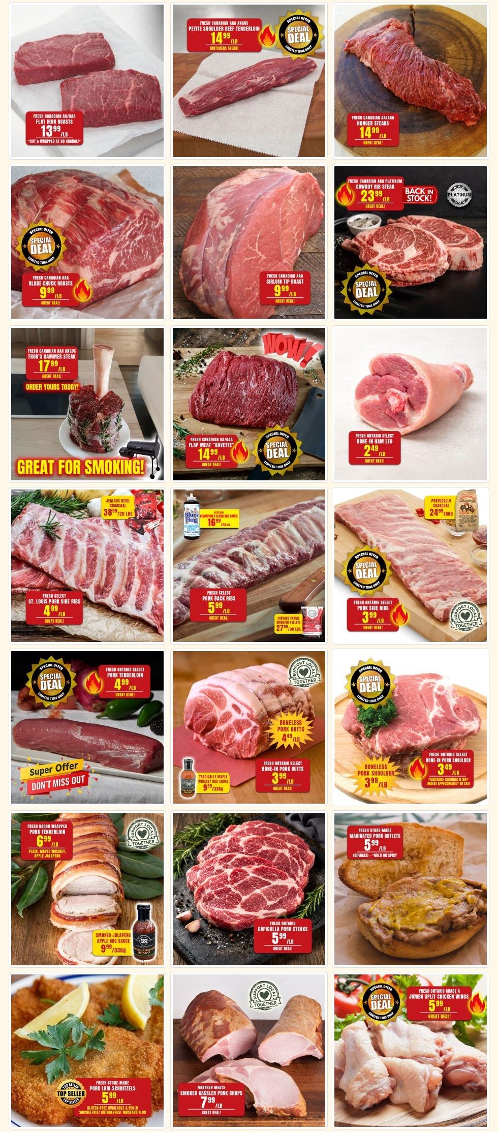 Robert's Quality Fresh Meats Flyer June 29 to July 6
