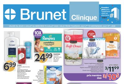 Brunet Clinique Flyer July 2 to 15