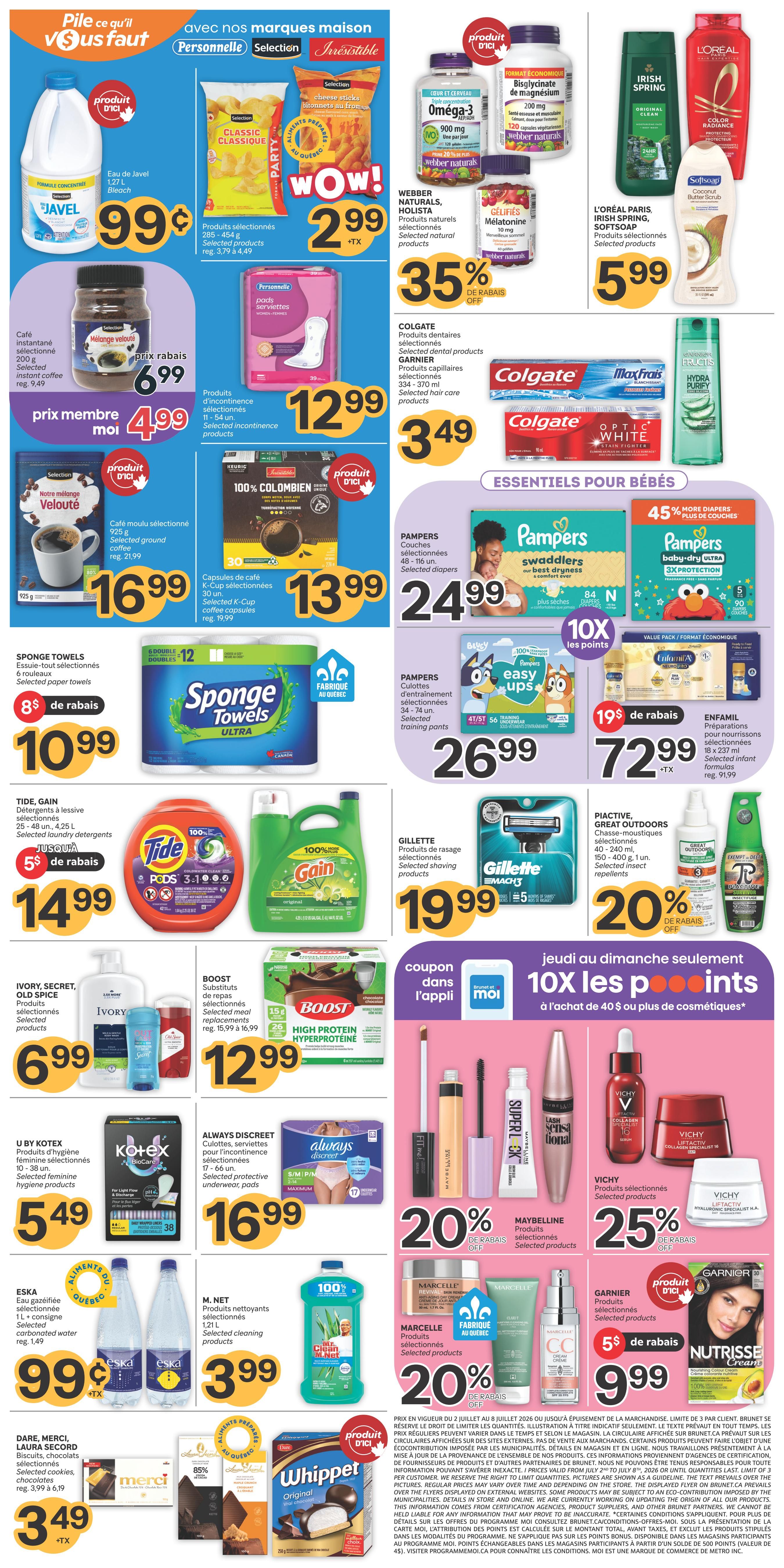 Brunet Flyer July 2 to 8