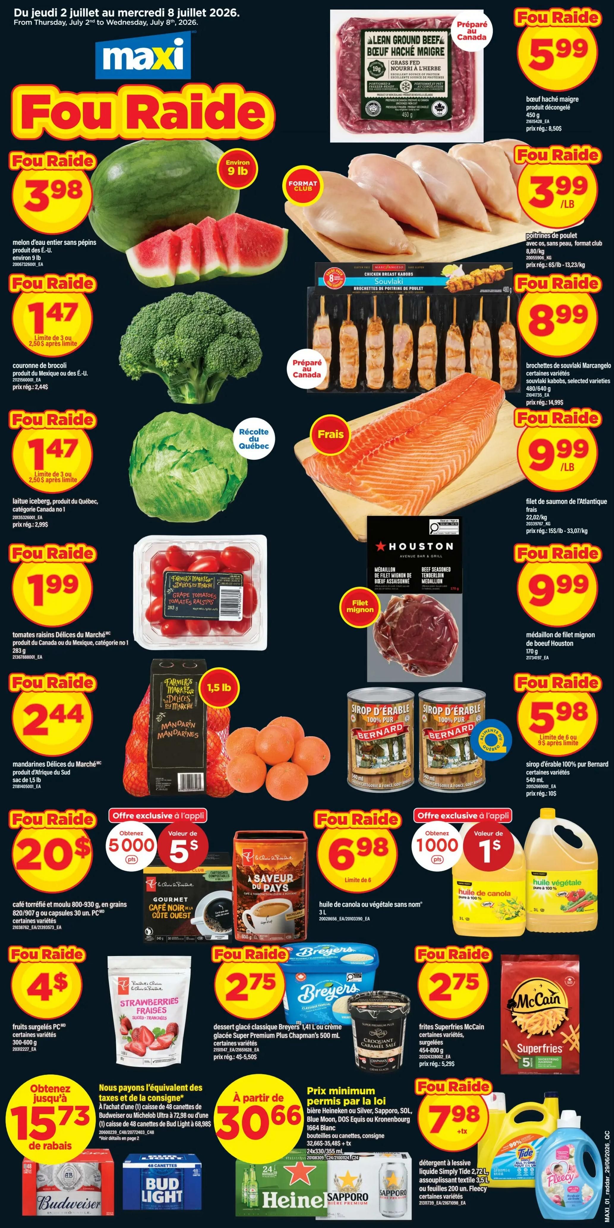 Maxi Flyer July 2 to 8