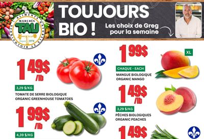Marches Tau Produce Flyer June 29 to July 5