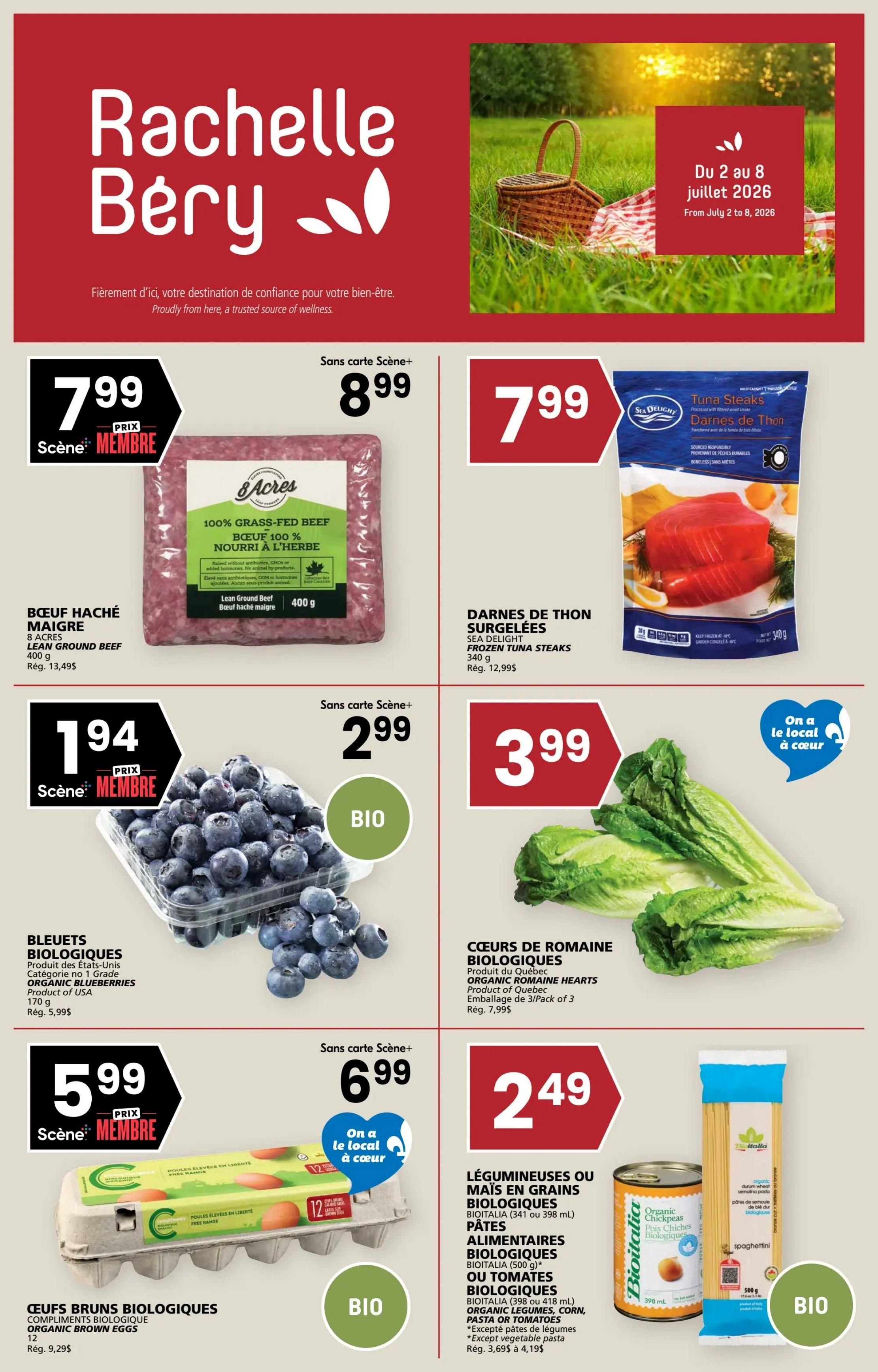 Rachelle Bery Grocery Flyer July 2 to 8