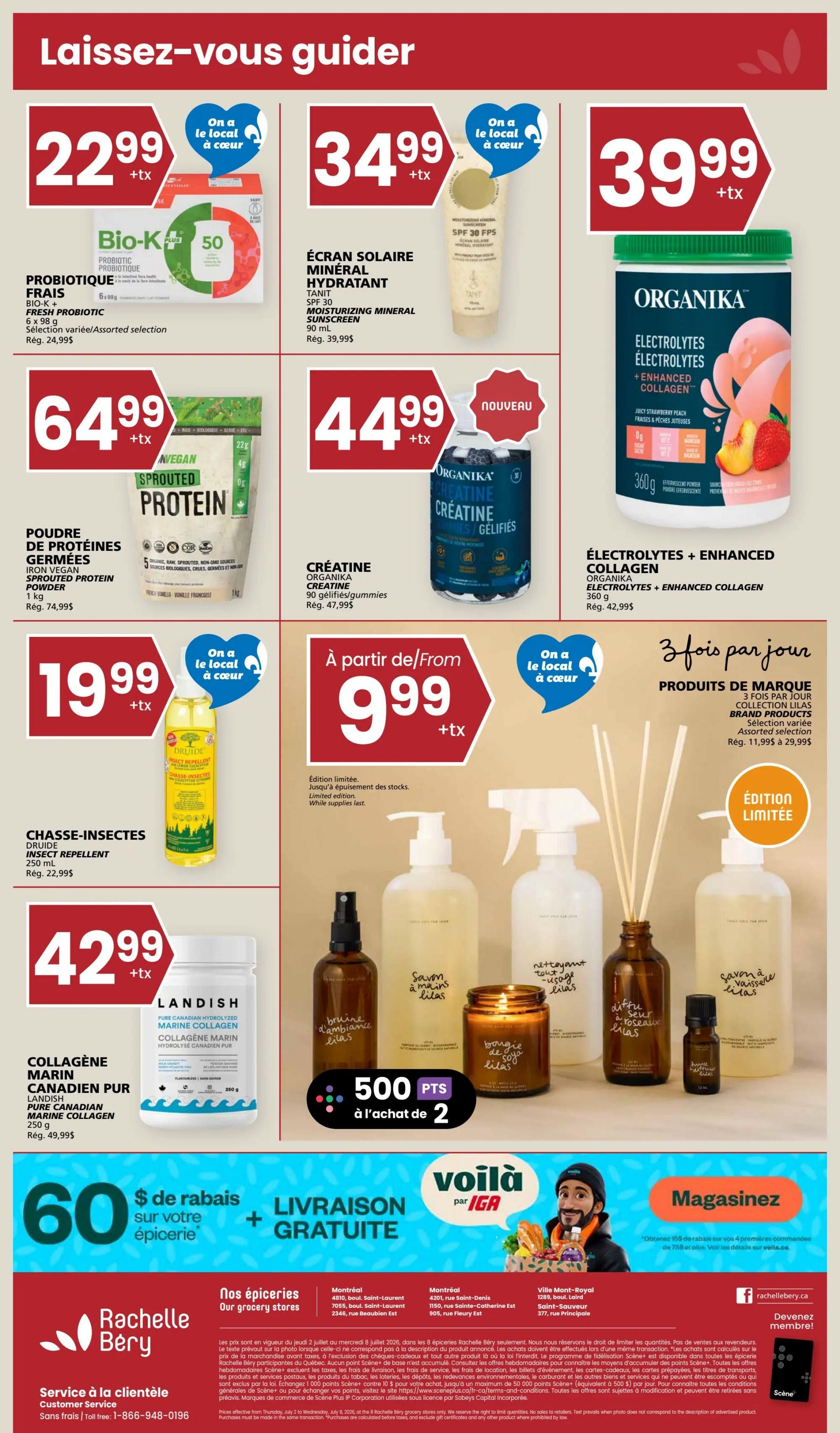 Rachelle Bery Grocery Flyer July 2 to 8