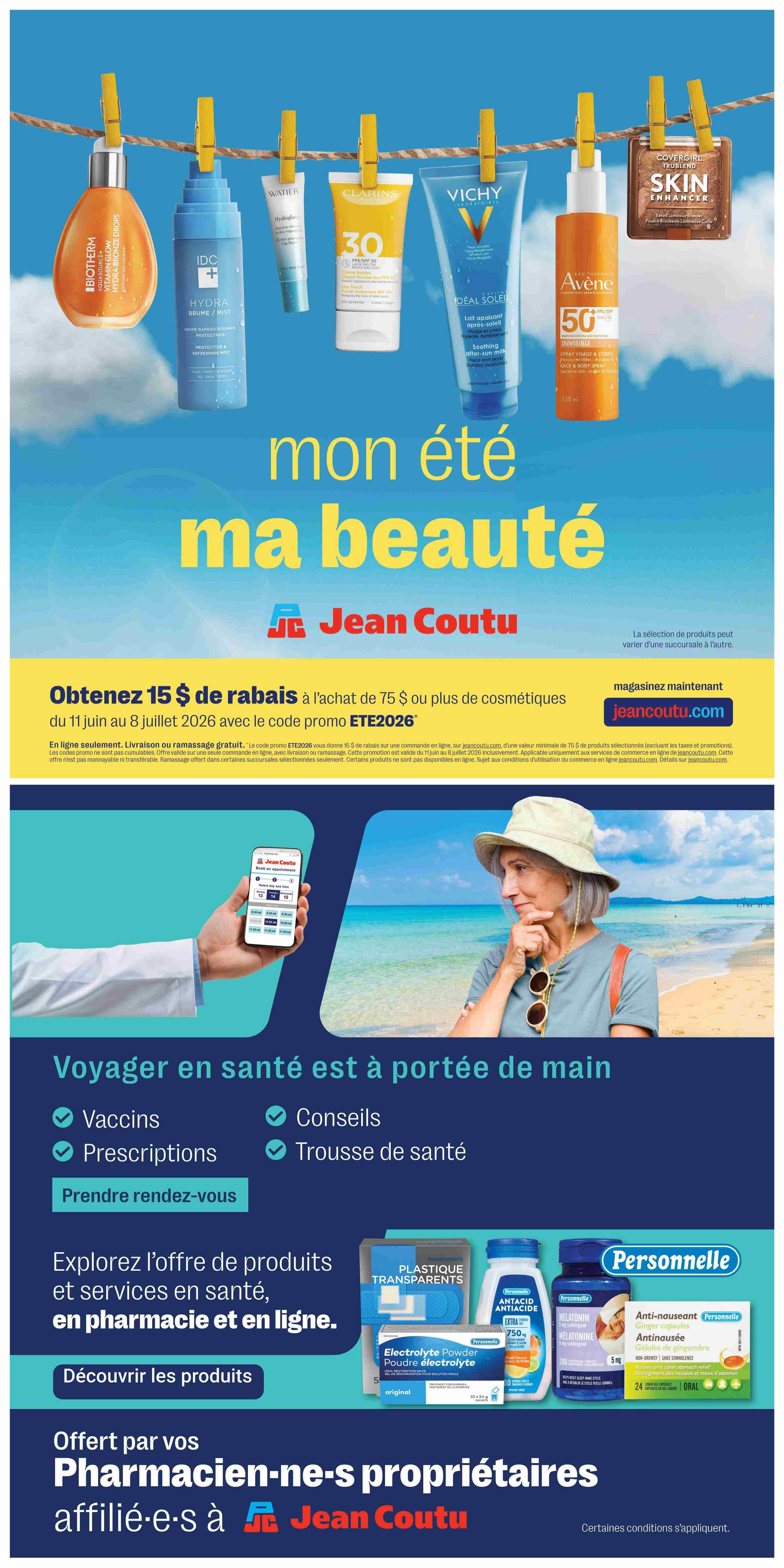Jean Coutu Flyer July 2 to 8