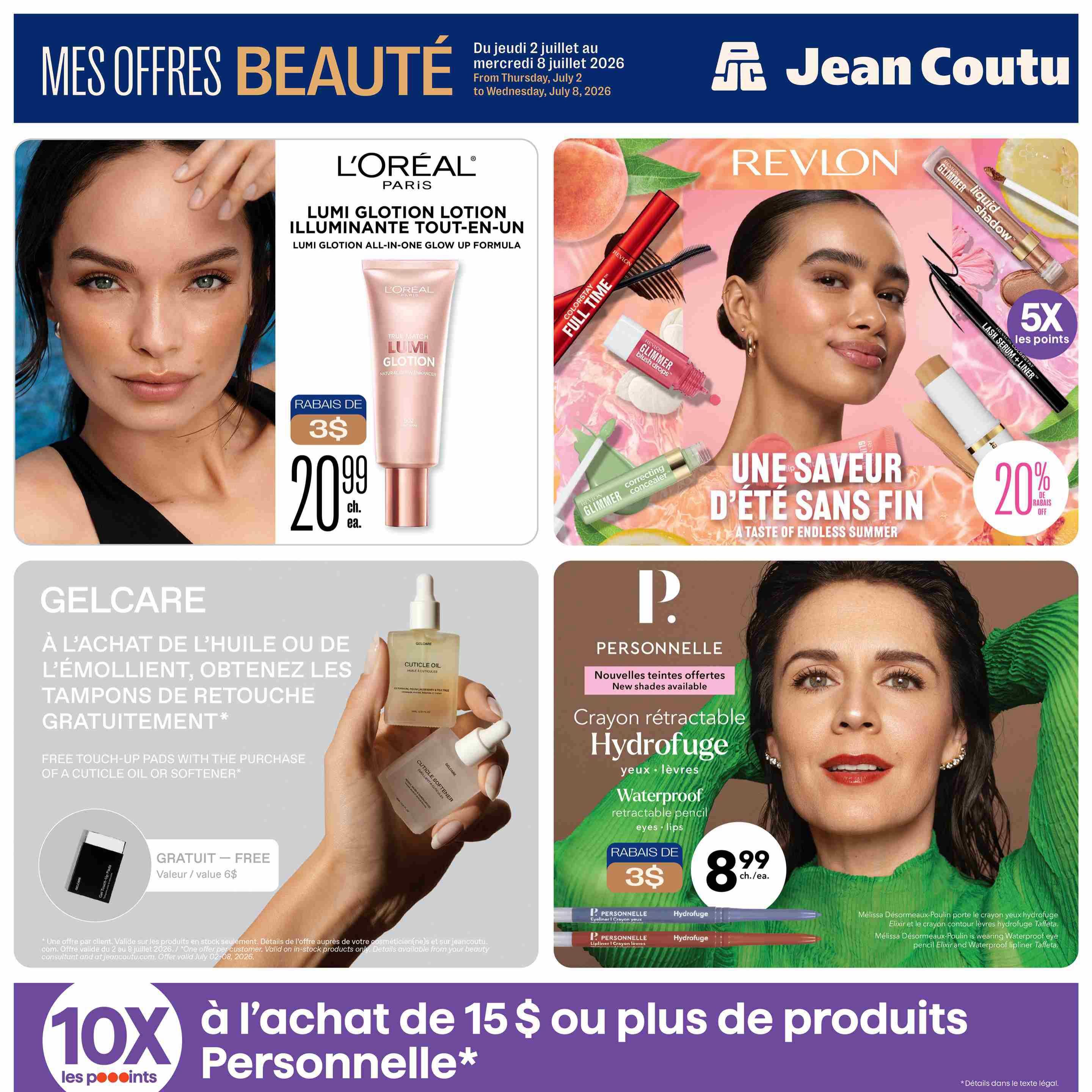 Jean Coutu Flyer July 2 to 8