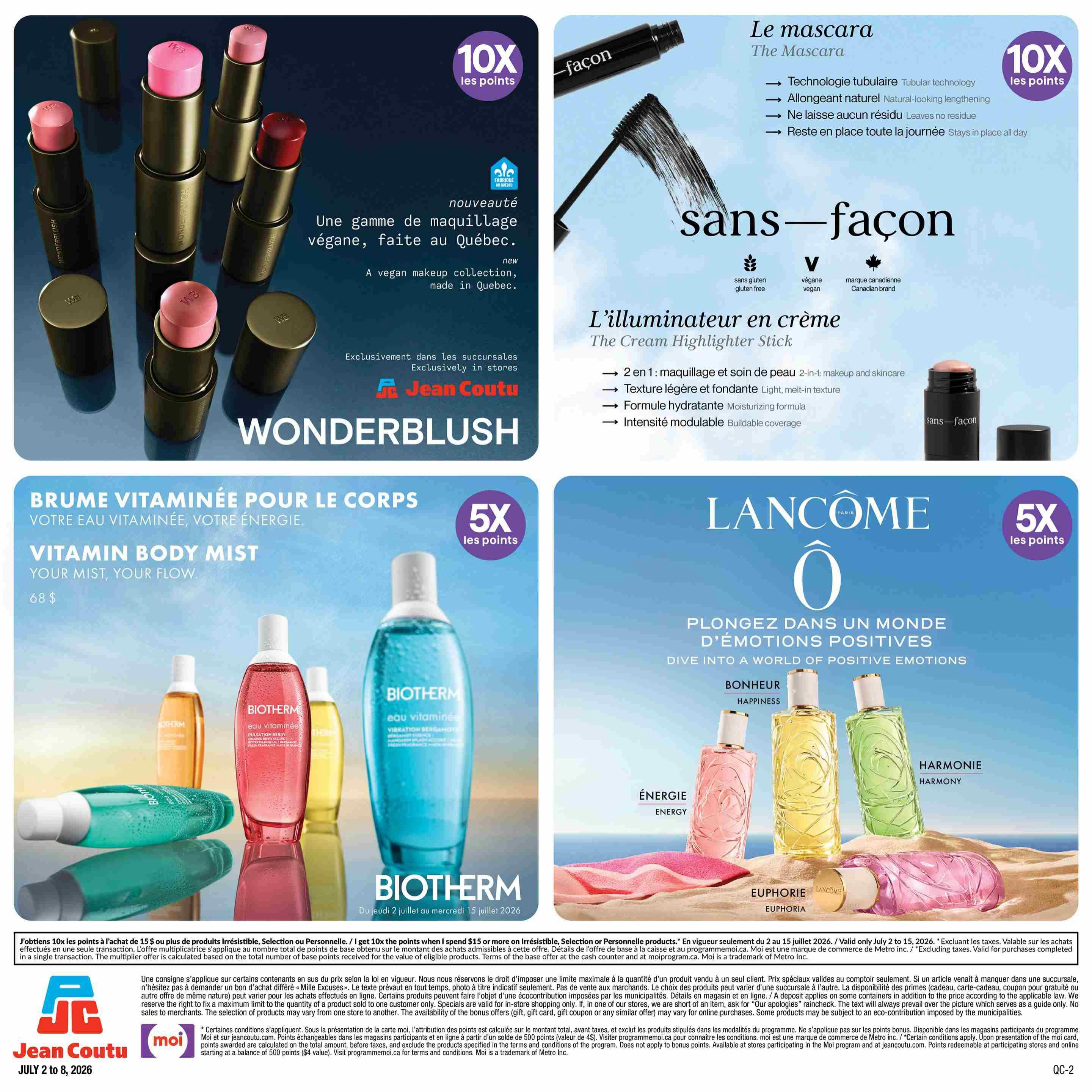 Jean Coutu Flyer July 2 to 8
