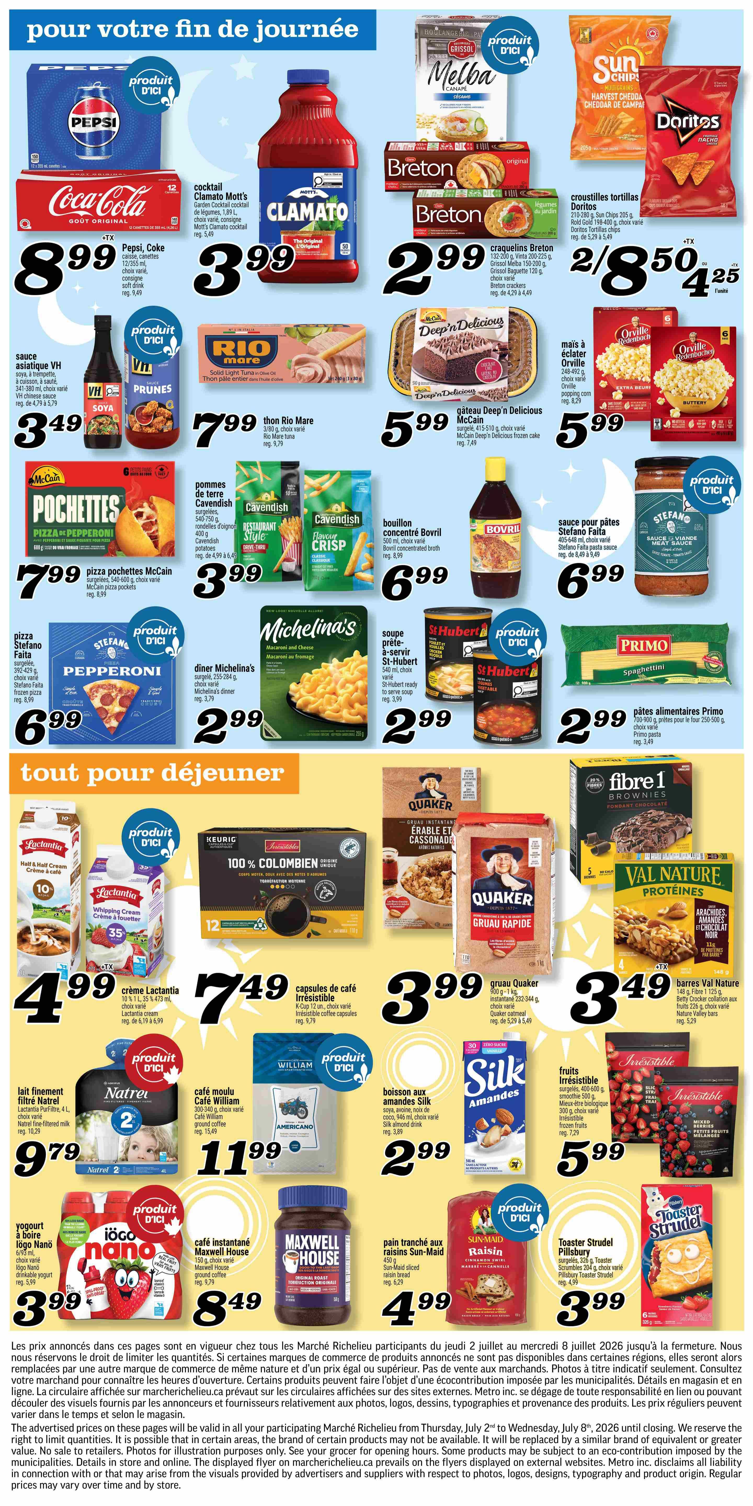Marche Richelieu Flyer July 2 to 8