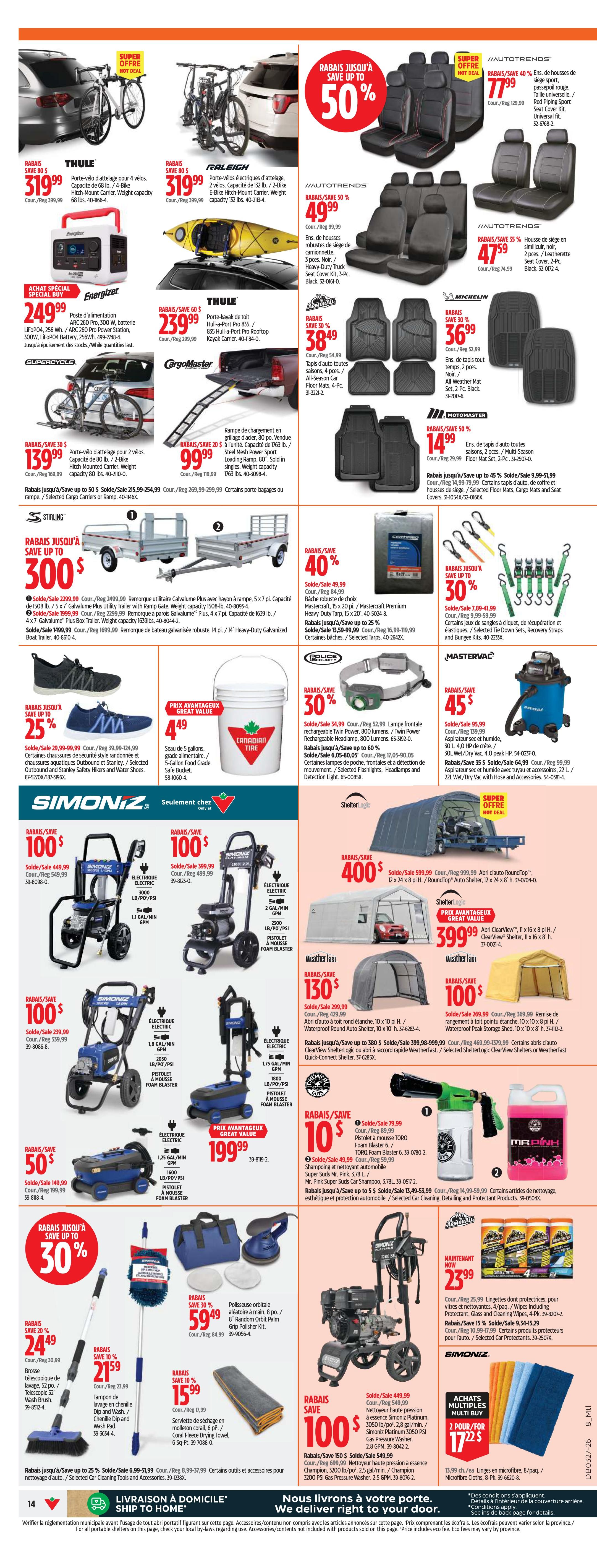 Canadian Tire (QC) Flyer July 2 to 8