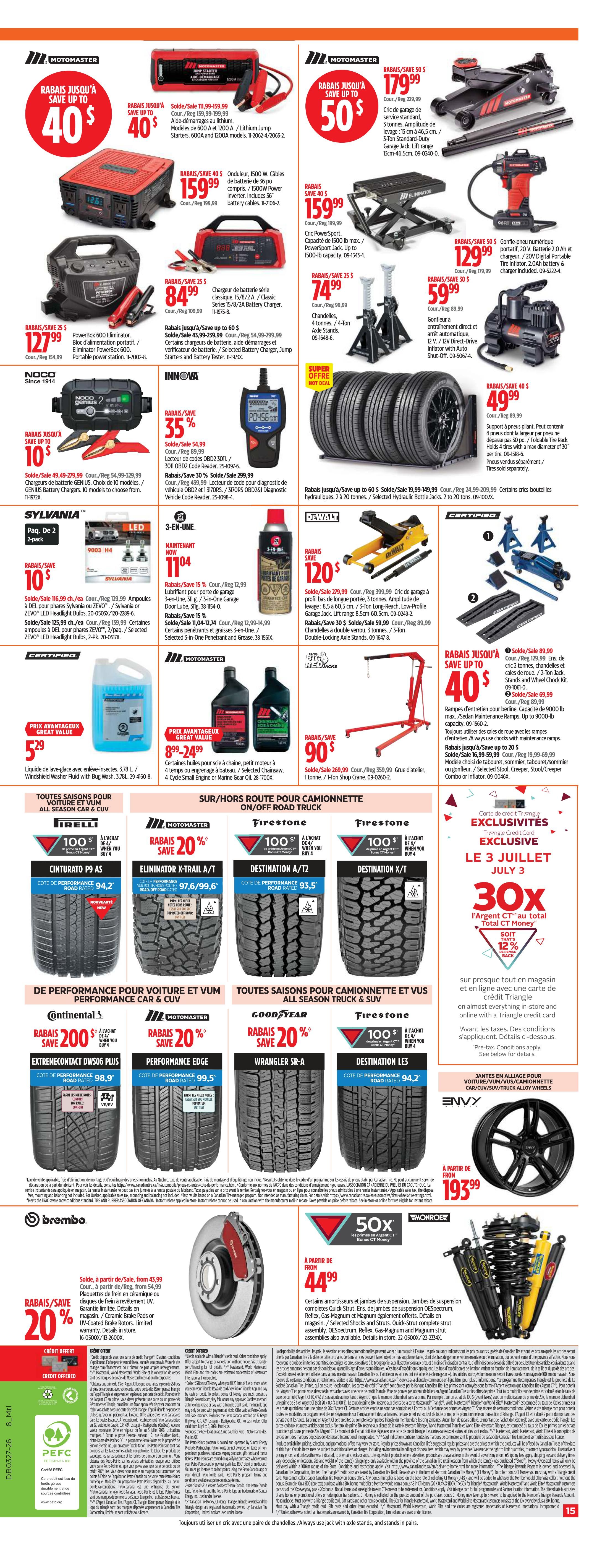 Canadian Tire (QC) Flyer July 2 to 8