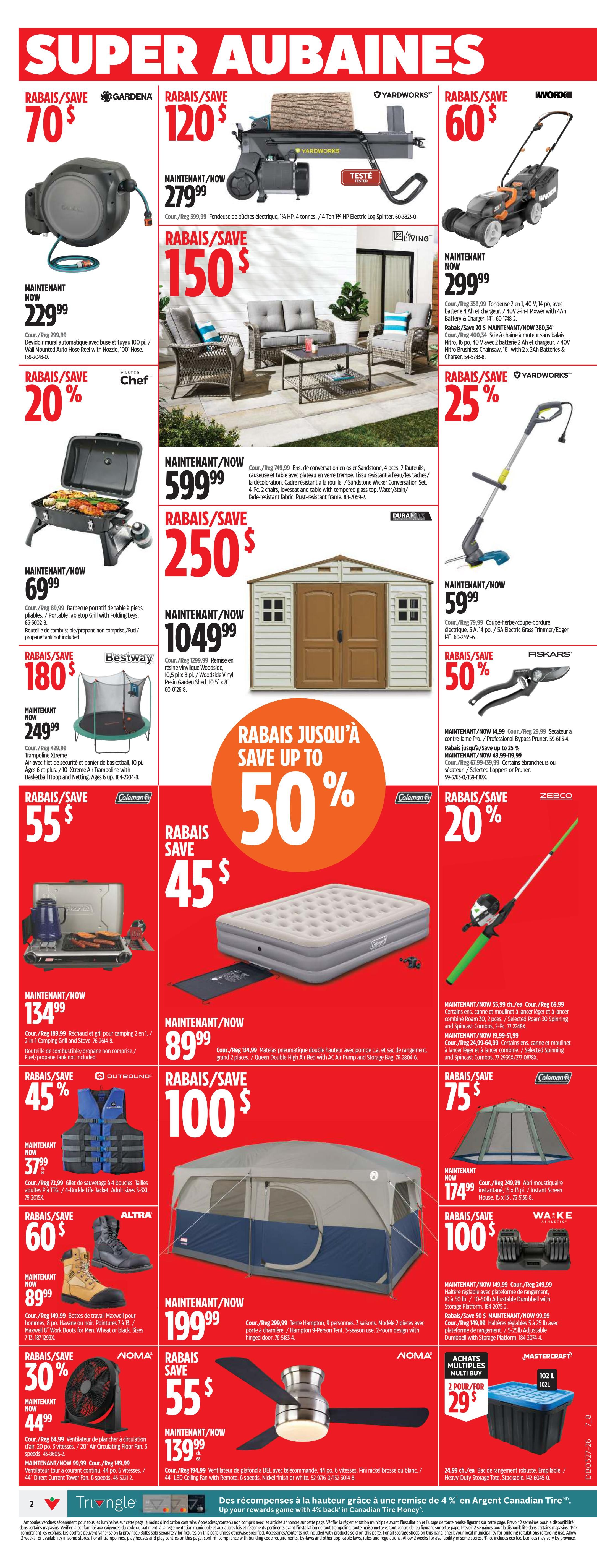 Canadian Tire (QC) Flyer July 2 to 8