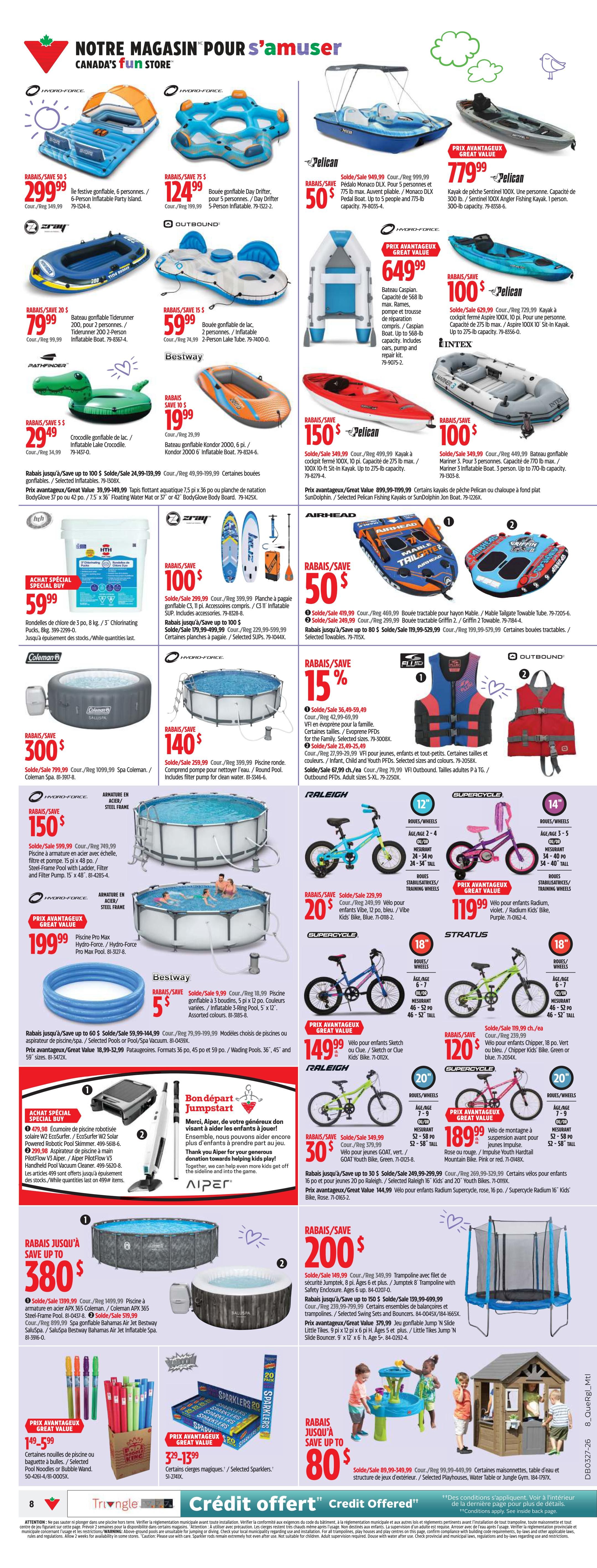 Canadian Tire (QC) Flyer July 2 to 8
