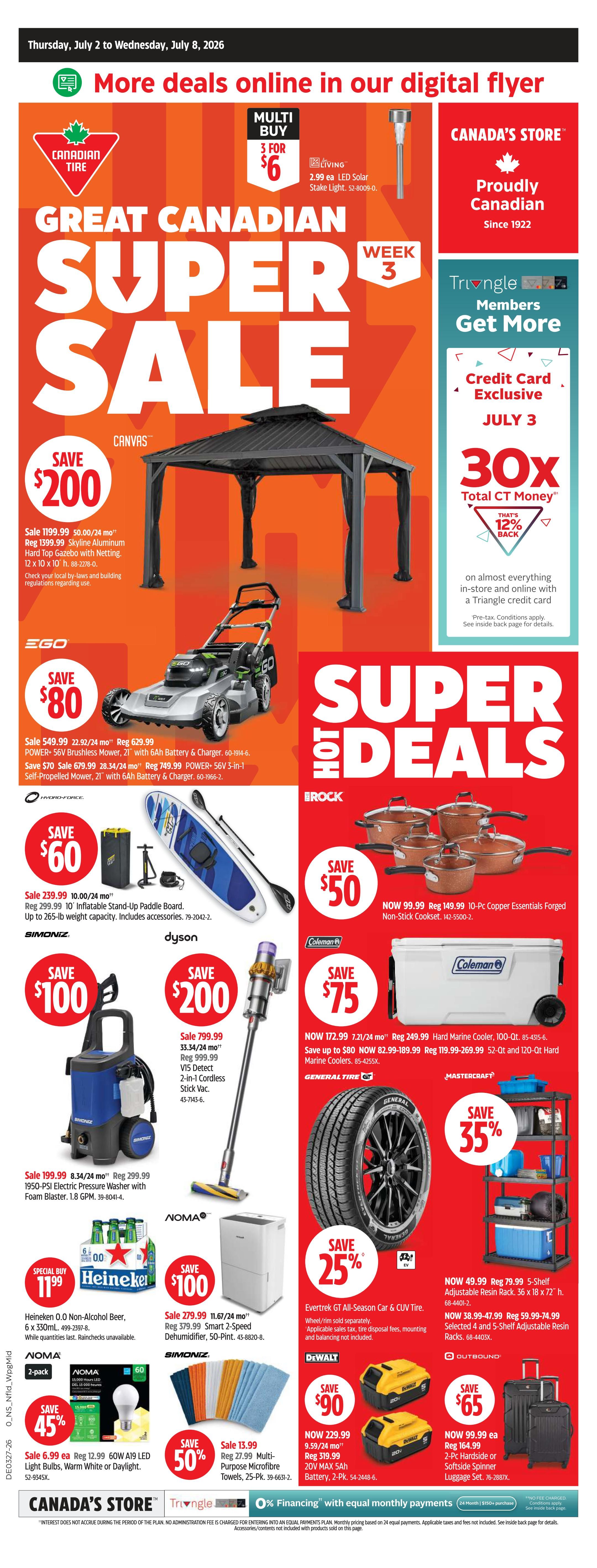 Canadian Tire (Atlantic) Flyer July 2 to 8