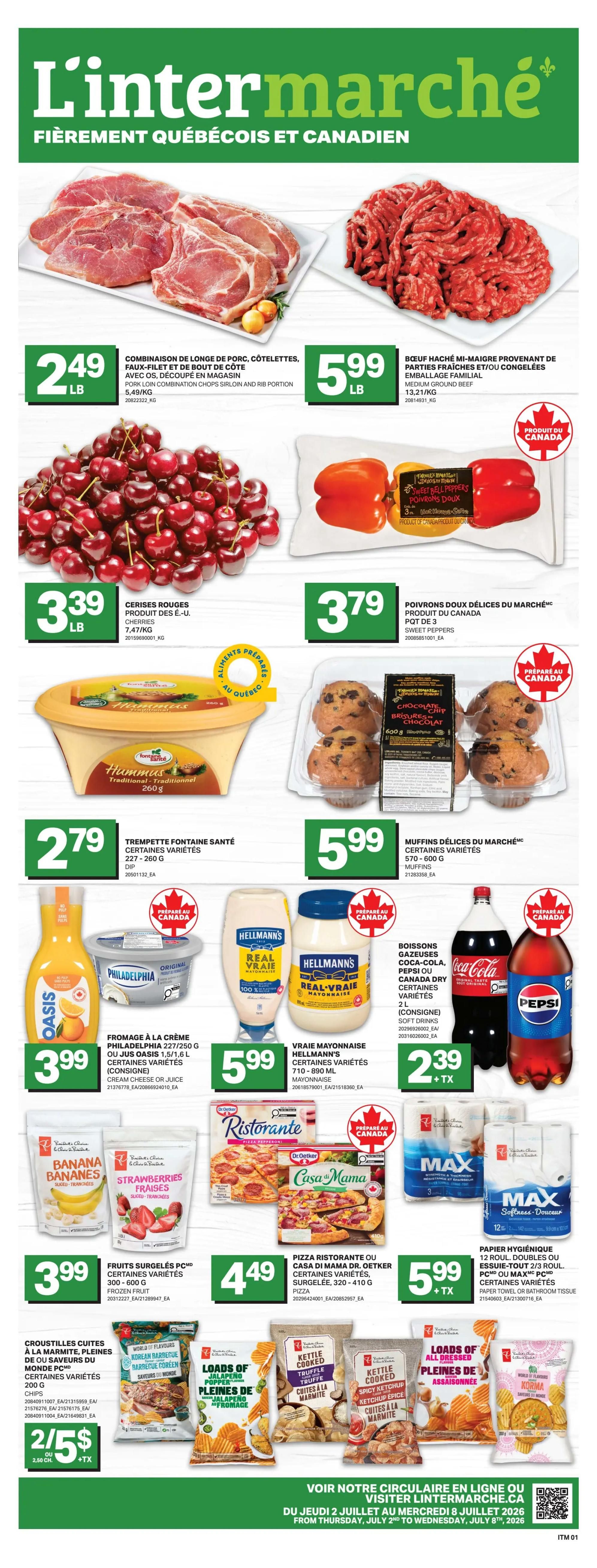 L'inter Marche Flyer July 2 to 8
