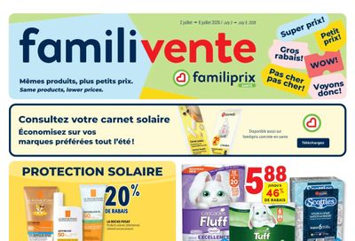 Familiprix Sante Flyer July 2 to 8