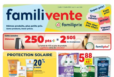 Familiprix Flyer July 2 to 8