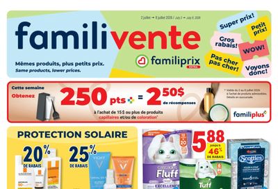 Familiprix Extra Flyer July 2 to 8