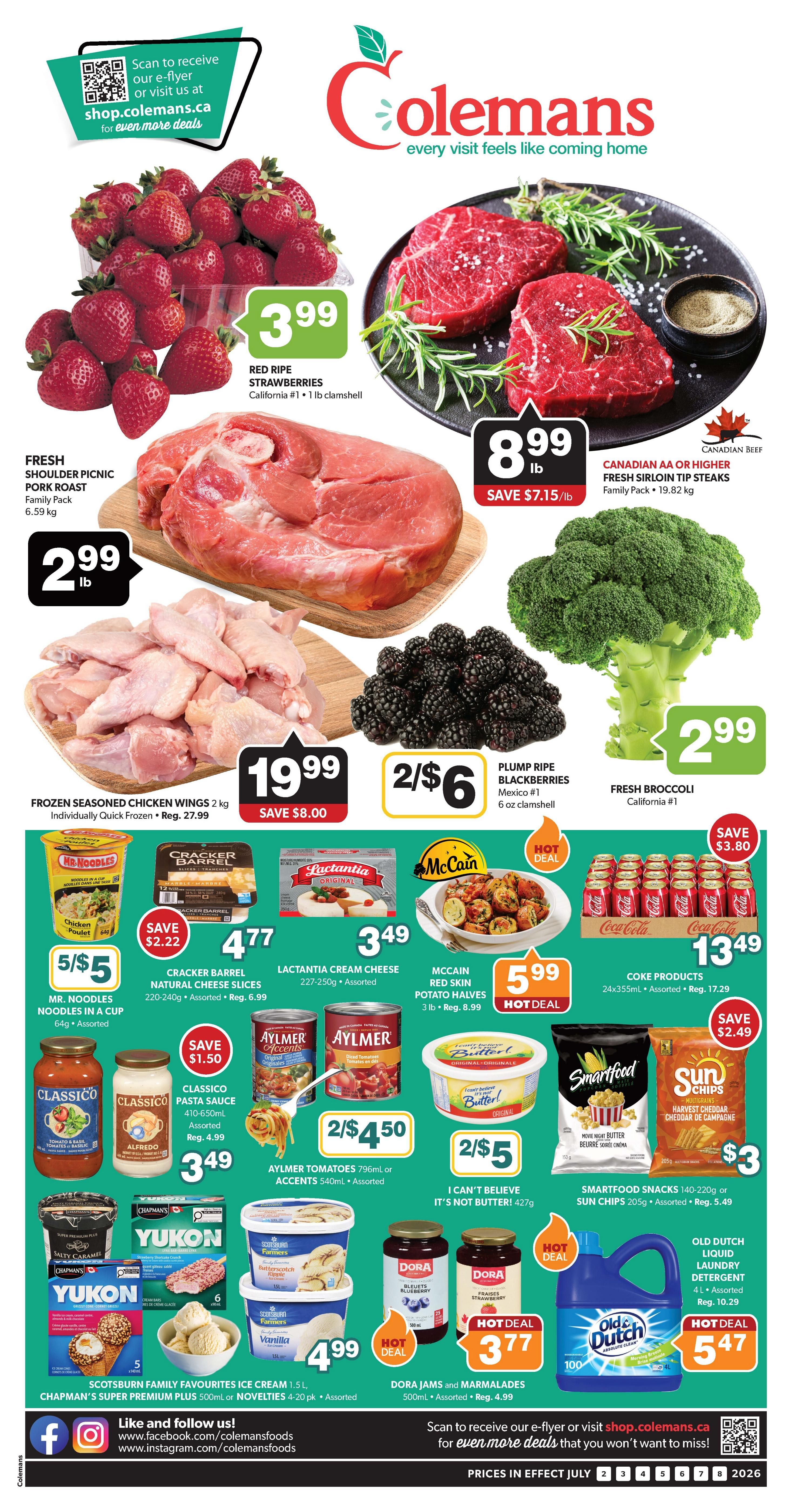 Coleman's Flyer July 2 to 8