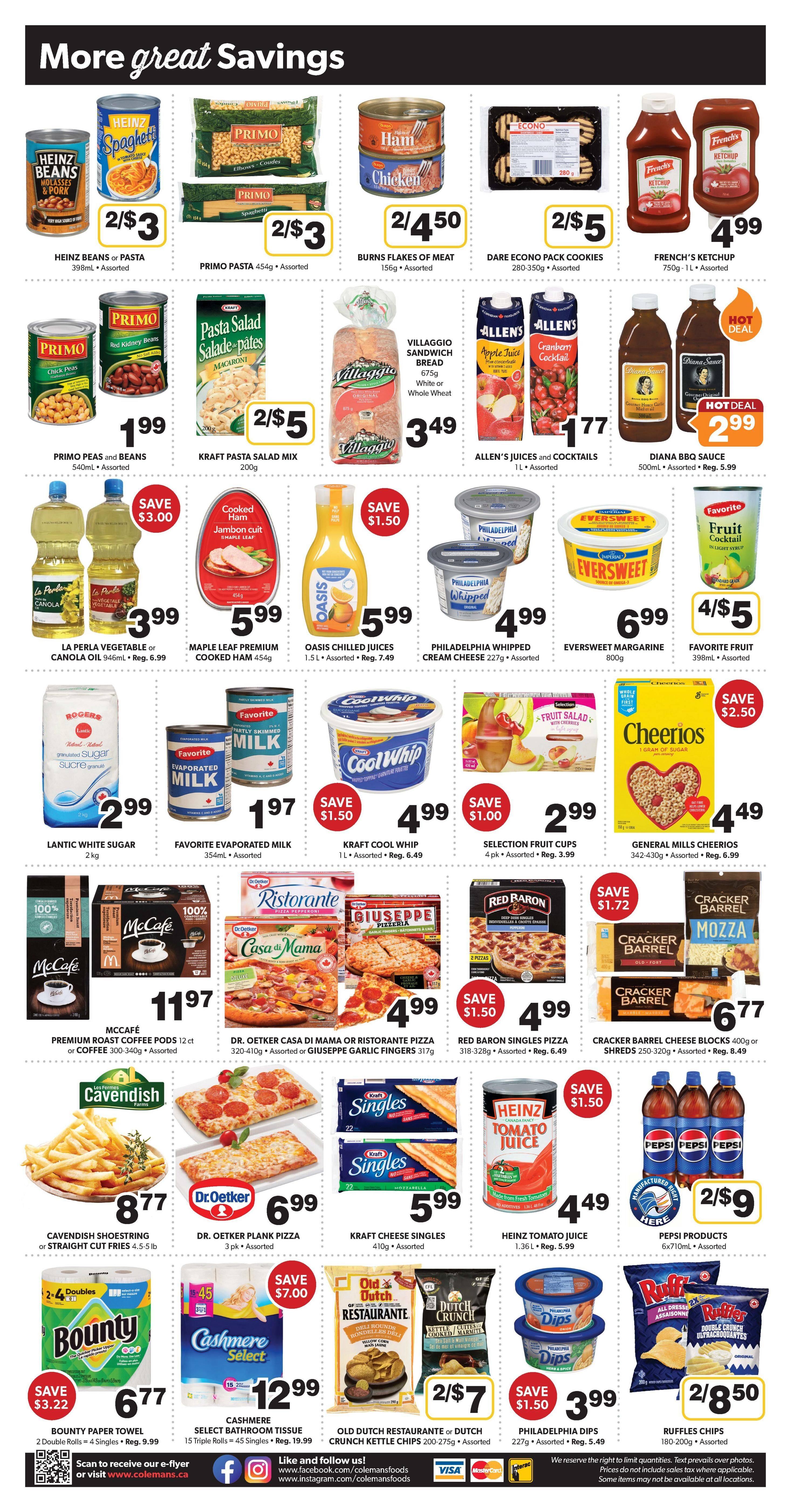 Coleman's Flyer July 2 to 8