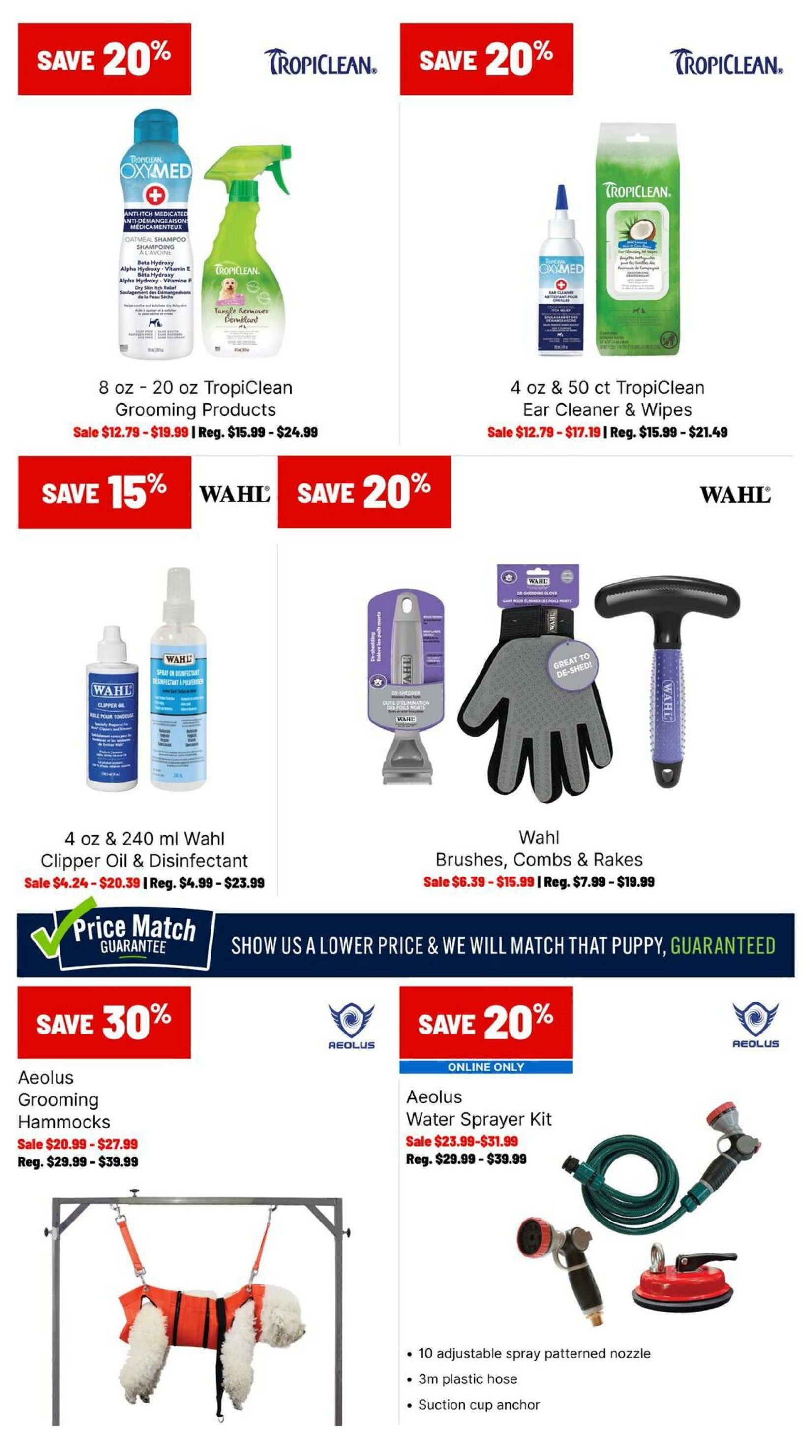 Ren's Pets Pet Professional Monthly Flyer July 1 to 31