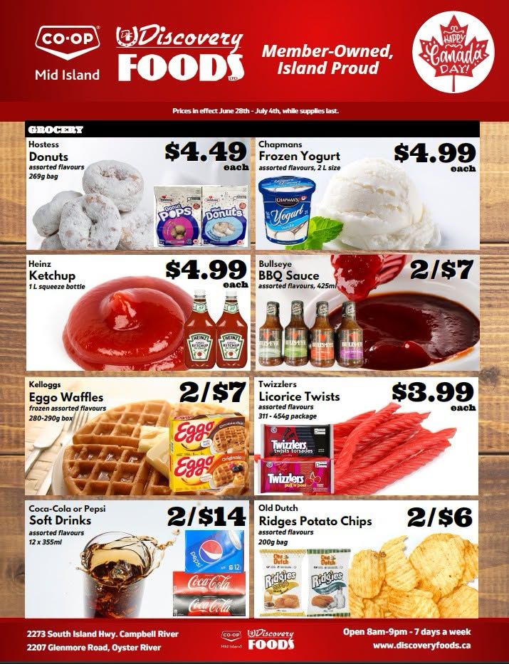 Discovery Foods Flyer June 28 to July 4