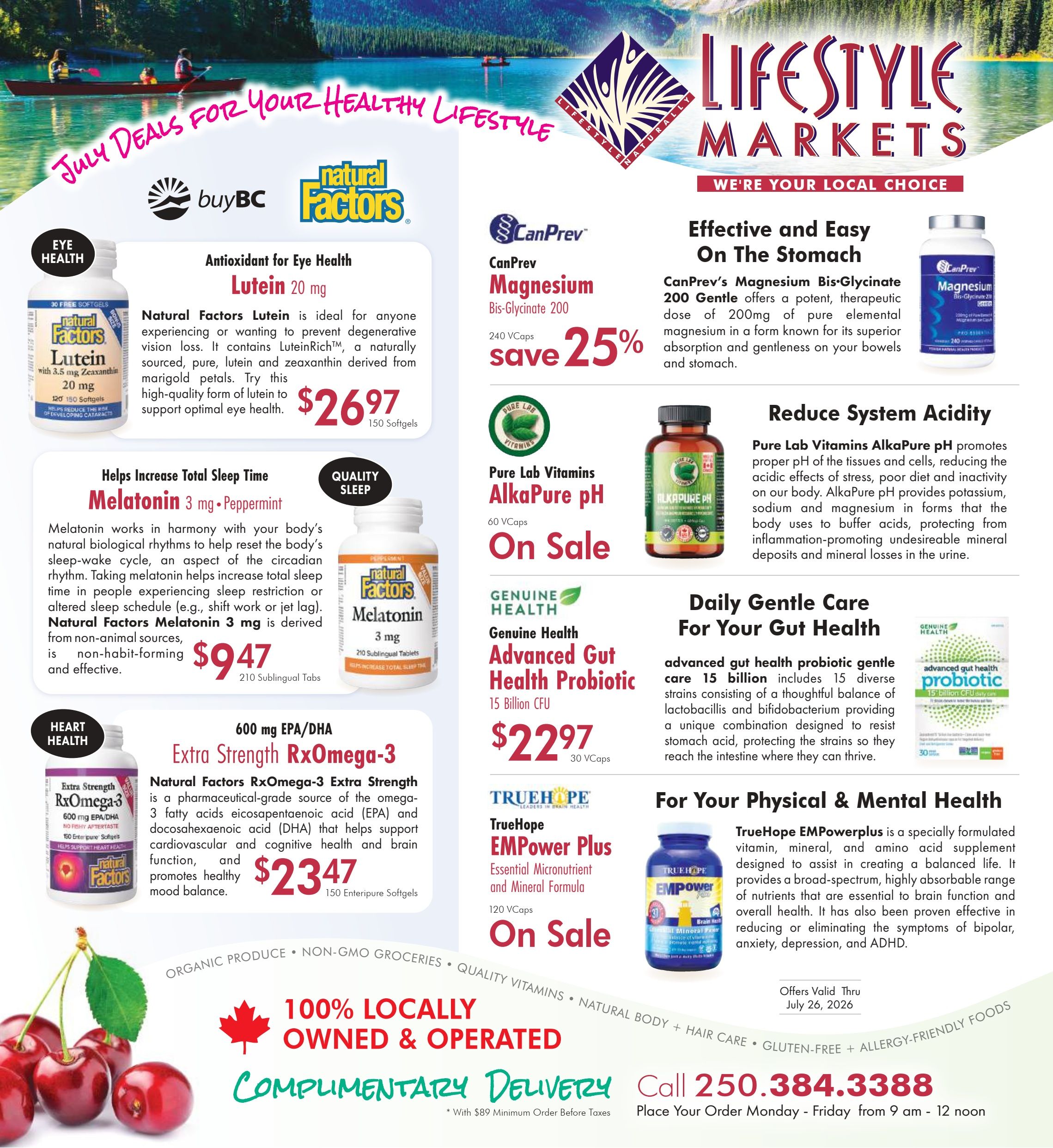 Lifestyle Markets Flyer June 25 to July 26
