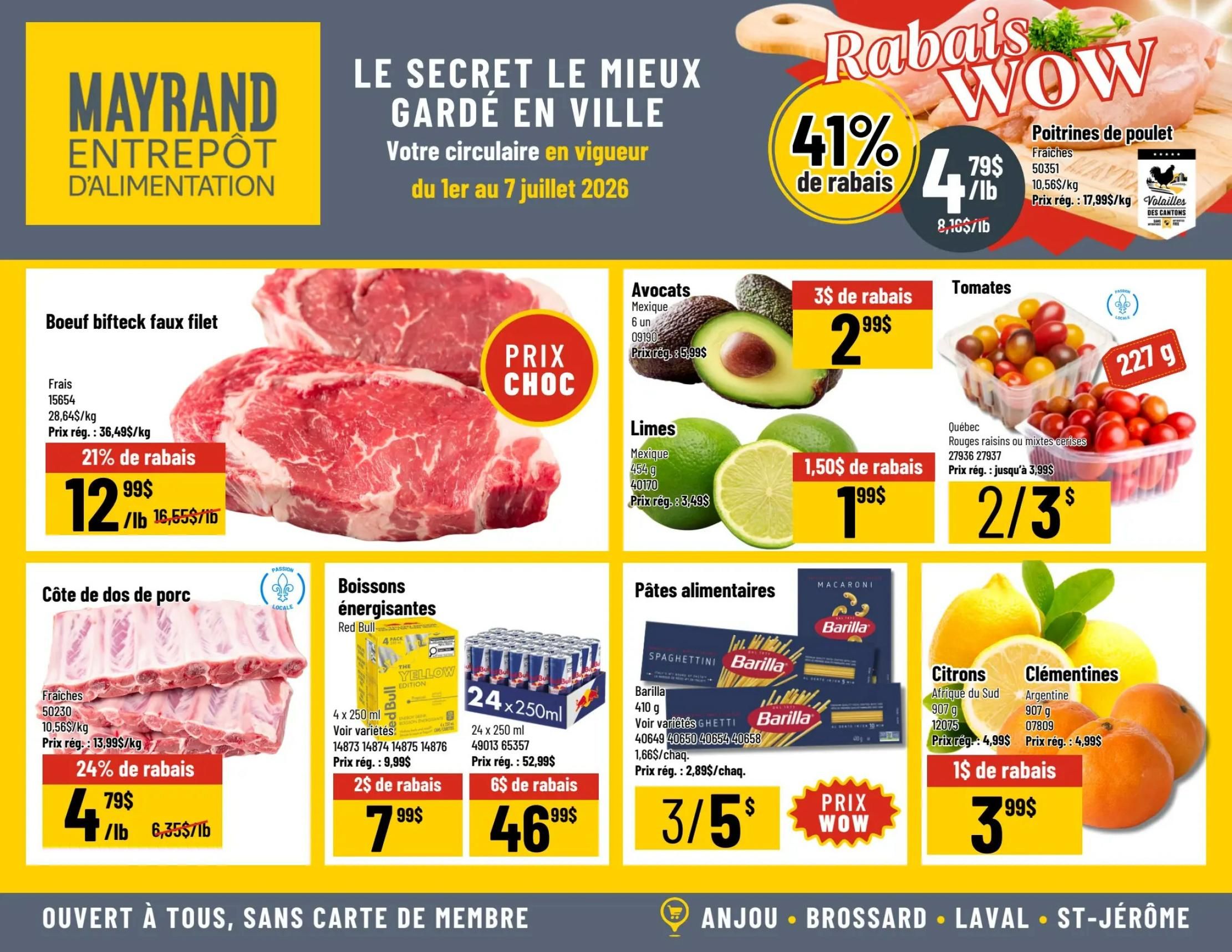 Mayrand Flyer July 1 to 7