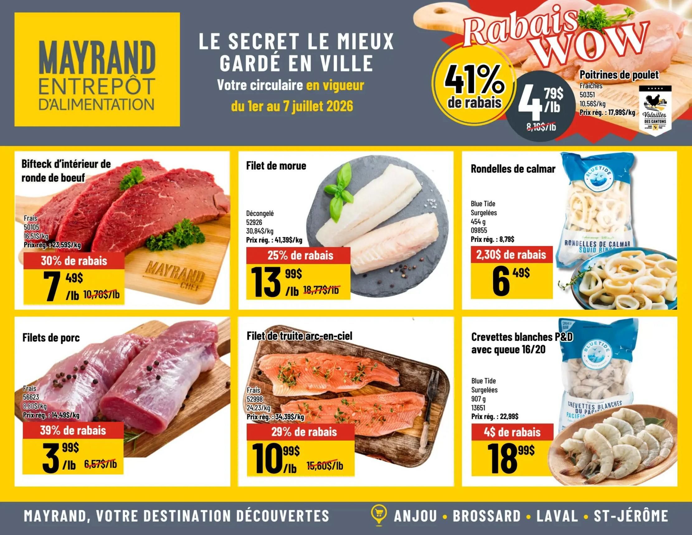 Mayrand Flyer July 1 to 7