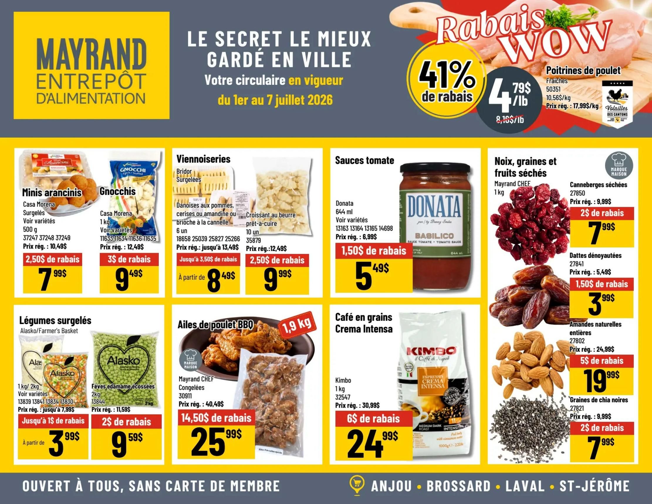 Mayrand Flyer July 1 to 7