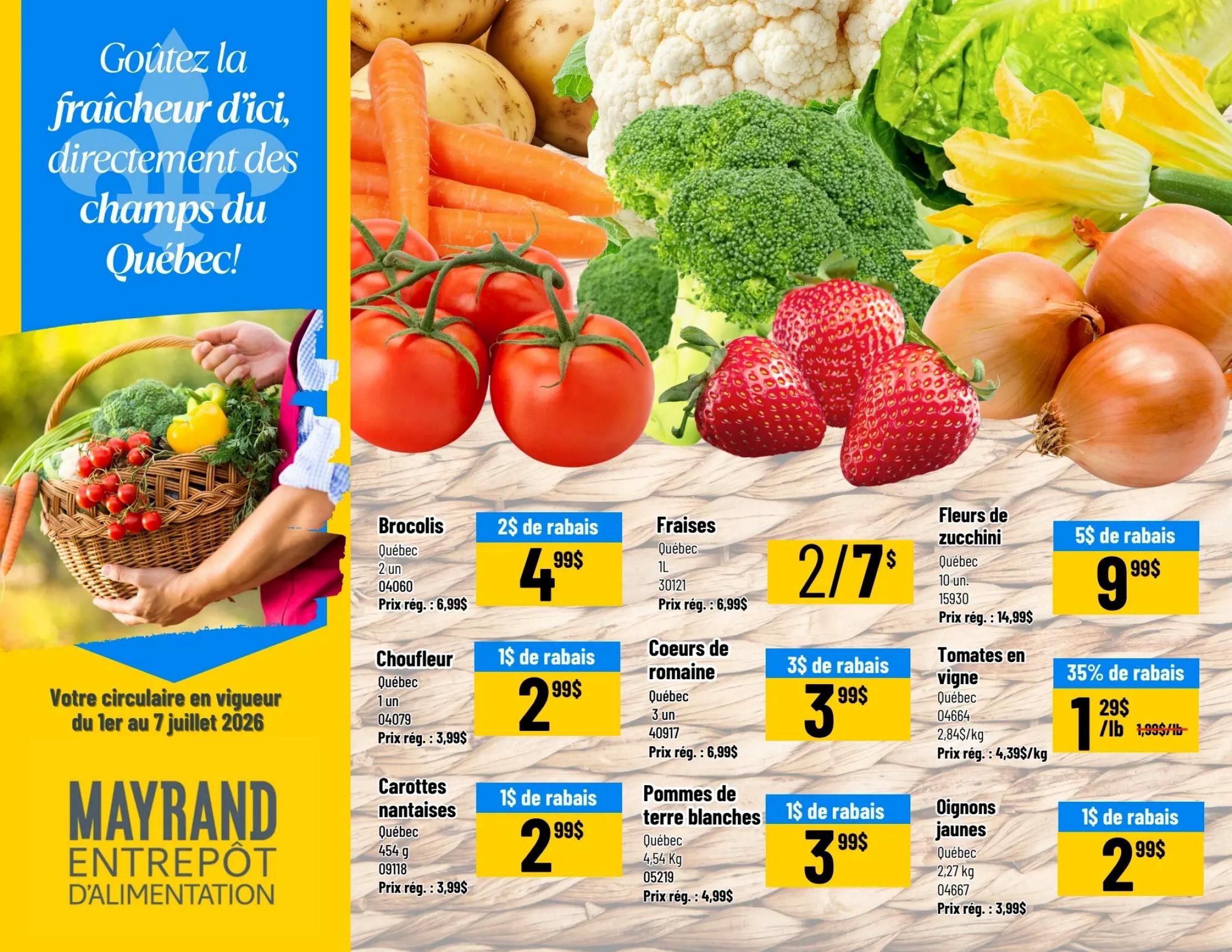Mayrand Flyer July 1 to 7