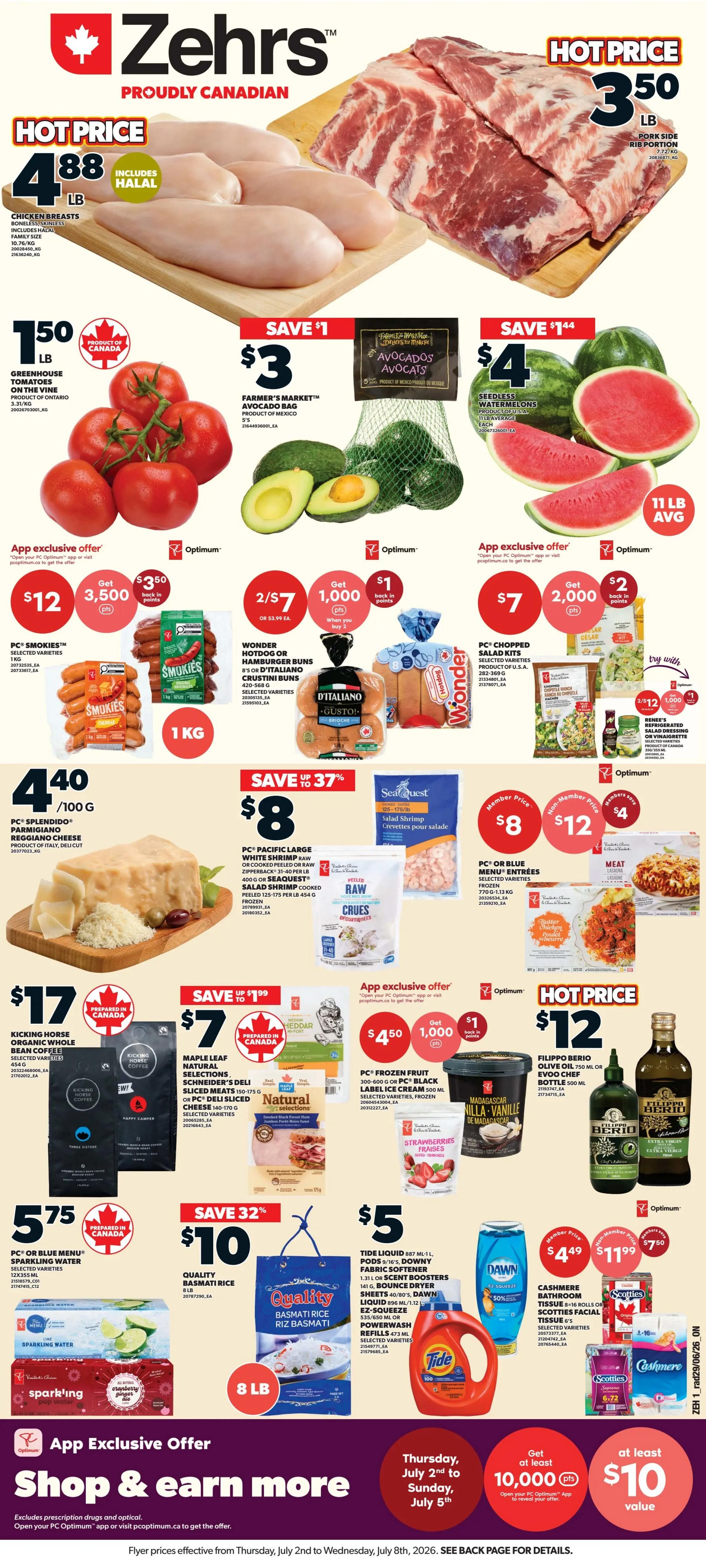 Zehrs Flyer July 2 to 8